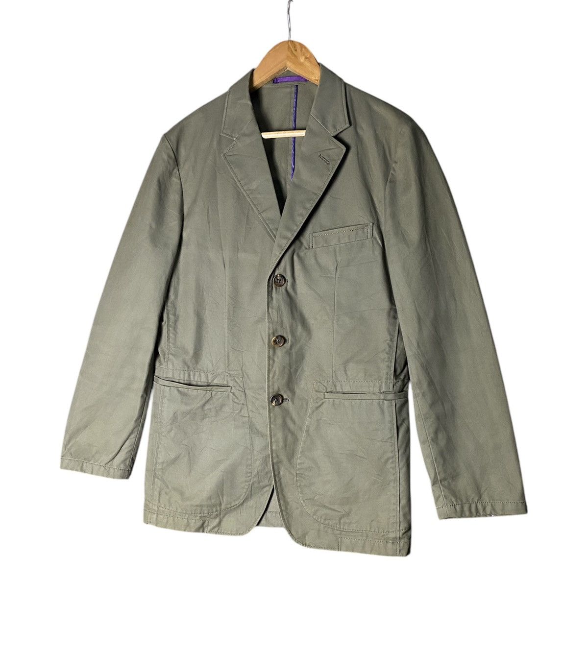 Designer × Paul Smith Vintage Paul Smith Cotton Blazer Size 40L - 2 Thumbnail