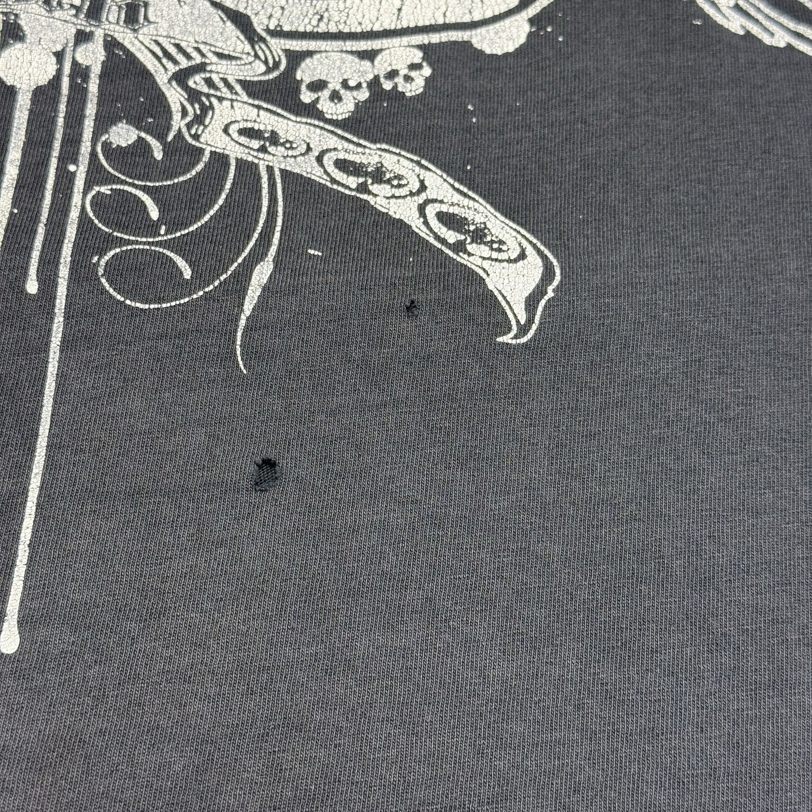 Vintage Vintage SRH T Shirt Mens XL Faded Black King Spade KMK Kotto Size US XL / EU 56 / 4 - 5 Thumbnail