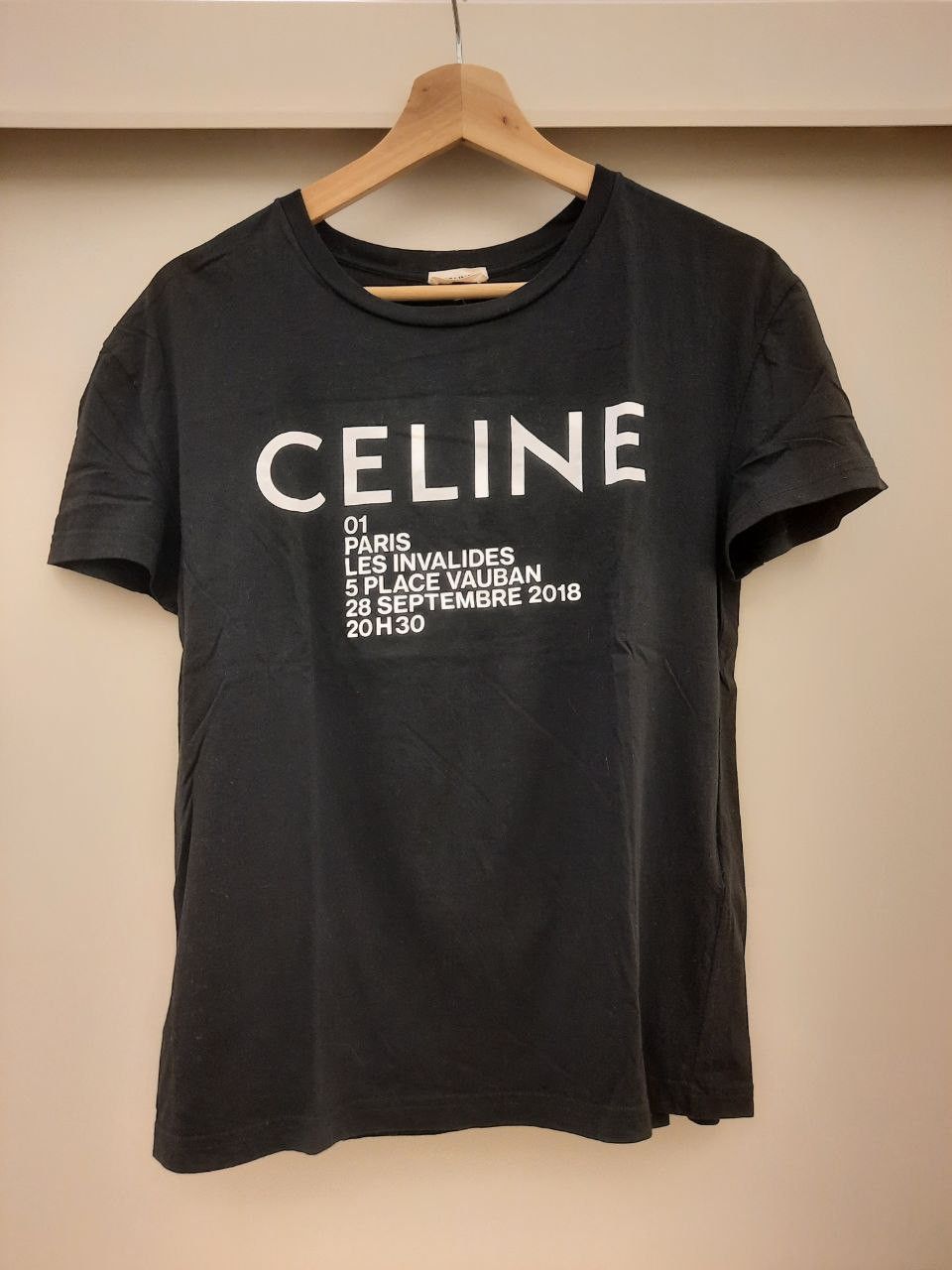 Celine Invalidies Logo Tee Size US XS / EU 42 / 0 - 1 Thumbnail