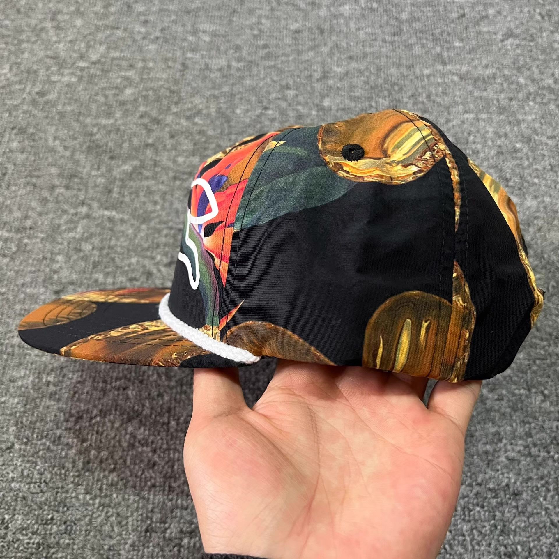 Billionaire Boys Club BBC ICECREAM Flying Dog Flat Brim Baseball Cap Q7 Size ONE SIZE - 2 Thumbnail