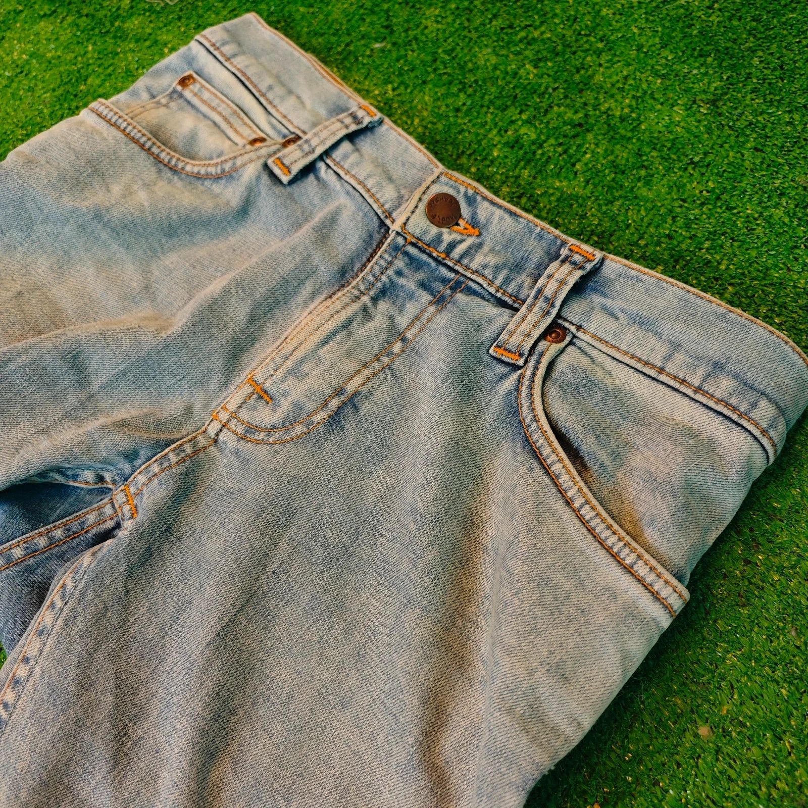 Nudie Jeans Nudie Jeans Womens 28x30 blue slim tight Terry denim pants Size 28" / US 6 / IT 42 - 12 Thumbnail