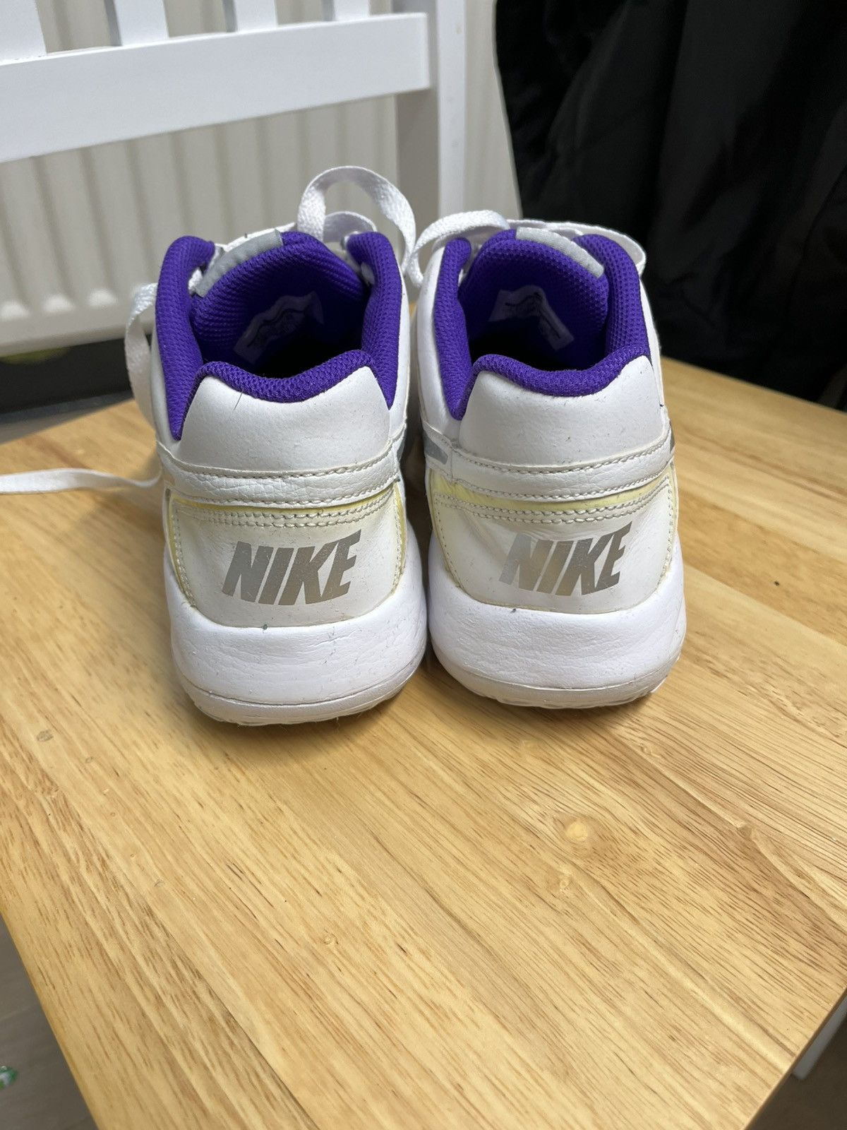 Nike Nike City Court Low-Top Sneakers – White/Purple – UK 5 Size US 7.5 / IT 37.5 - 6 Thumbnail