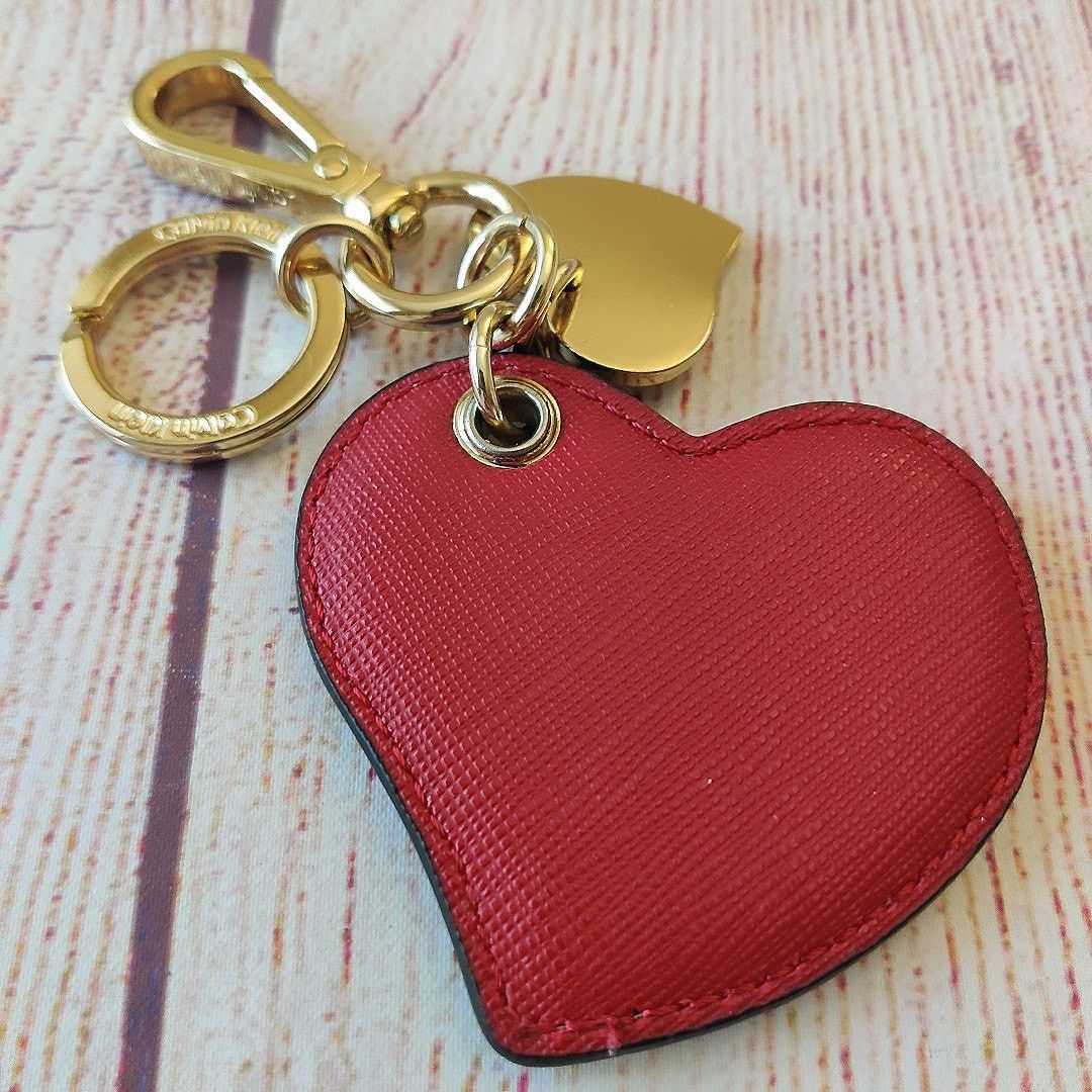 Calvin Klein Calvin Klein signature logo hearts key ring Size ONE SIZE - 7 Thumbnail