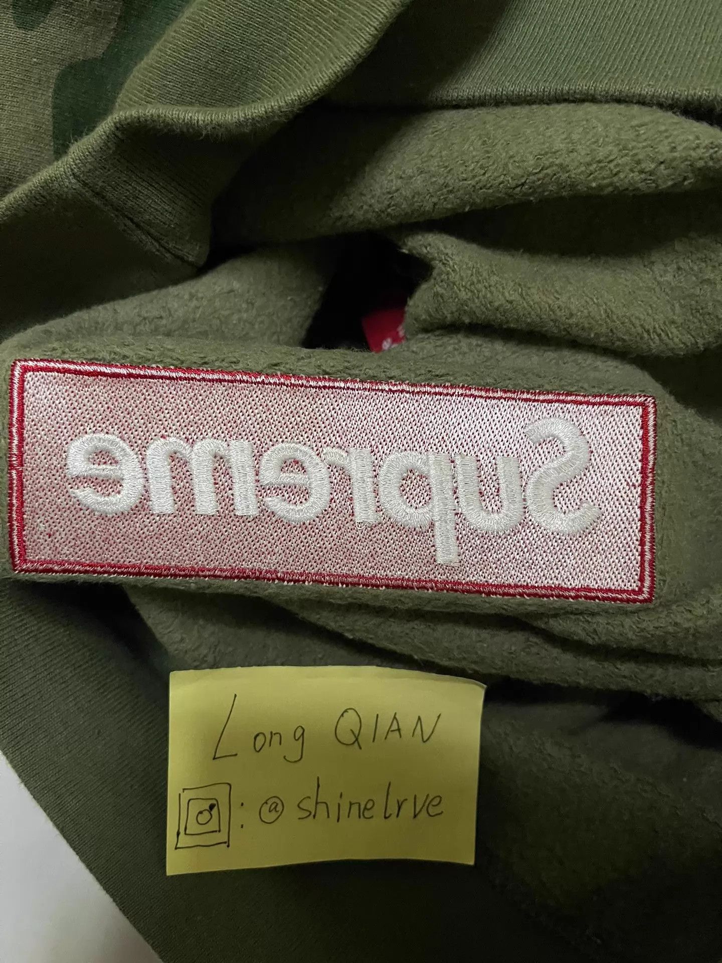 Supreme Supreme Woodland Camo Box Logo Crewneck L (Used, VG) Size US L / EU 52-54 / 3 - 4 Thumbnail