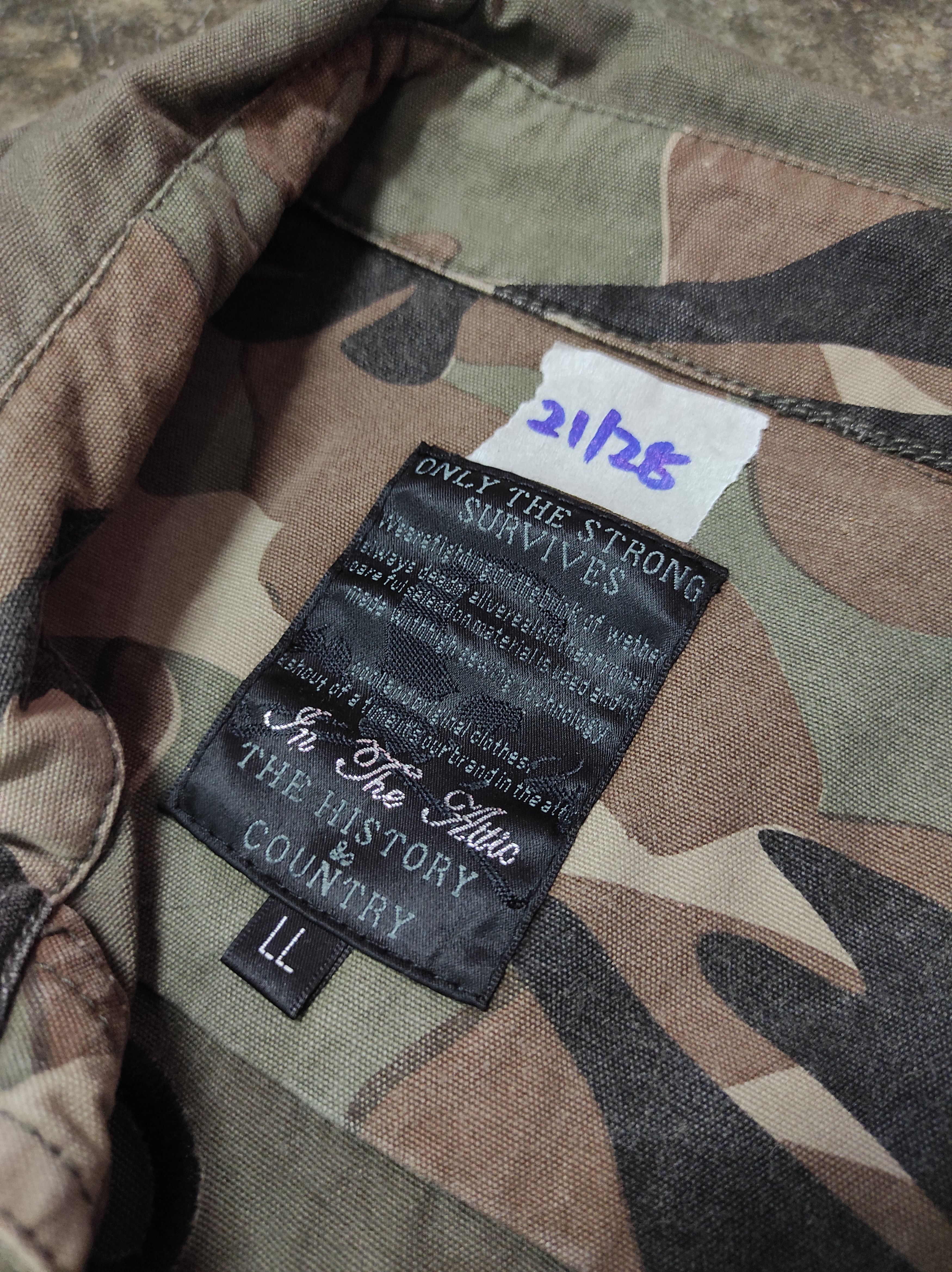 In The Attic IN THE ATTIC EMBROIDERY LOGO JACKET SHIRT BUTTON Size US M / EU 48-50 / 2 - 8 Thumbnail