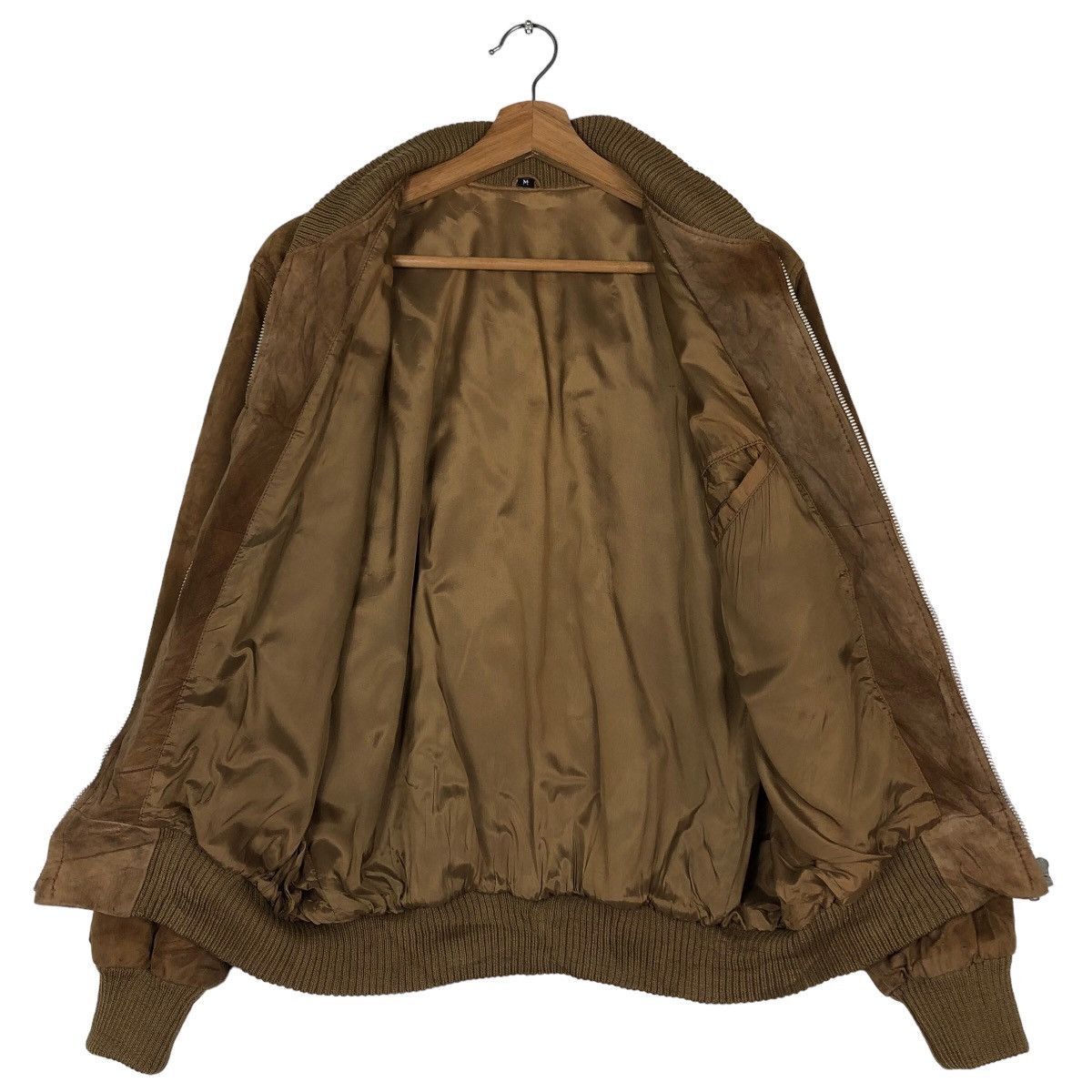 Japanese Brand 🔥Vintage Bomber Jacket Suede Inspire Issey Miyake Size US M / EU 48-50 / 2 - 13 Thumbnail