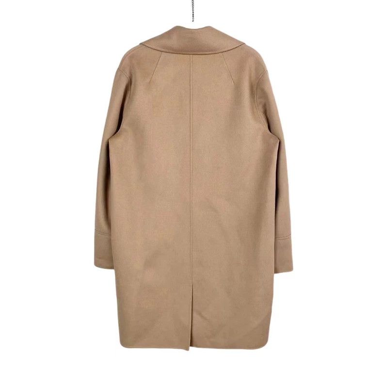 Max Mara Max Mara Desert Yellow Wool Coat Size L / US 10 / IT 46 - 2 Thumbnail