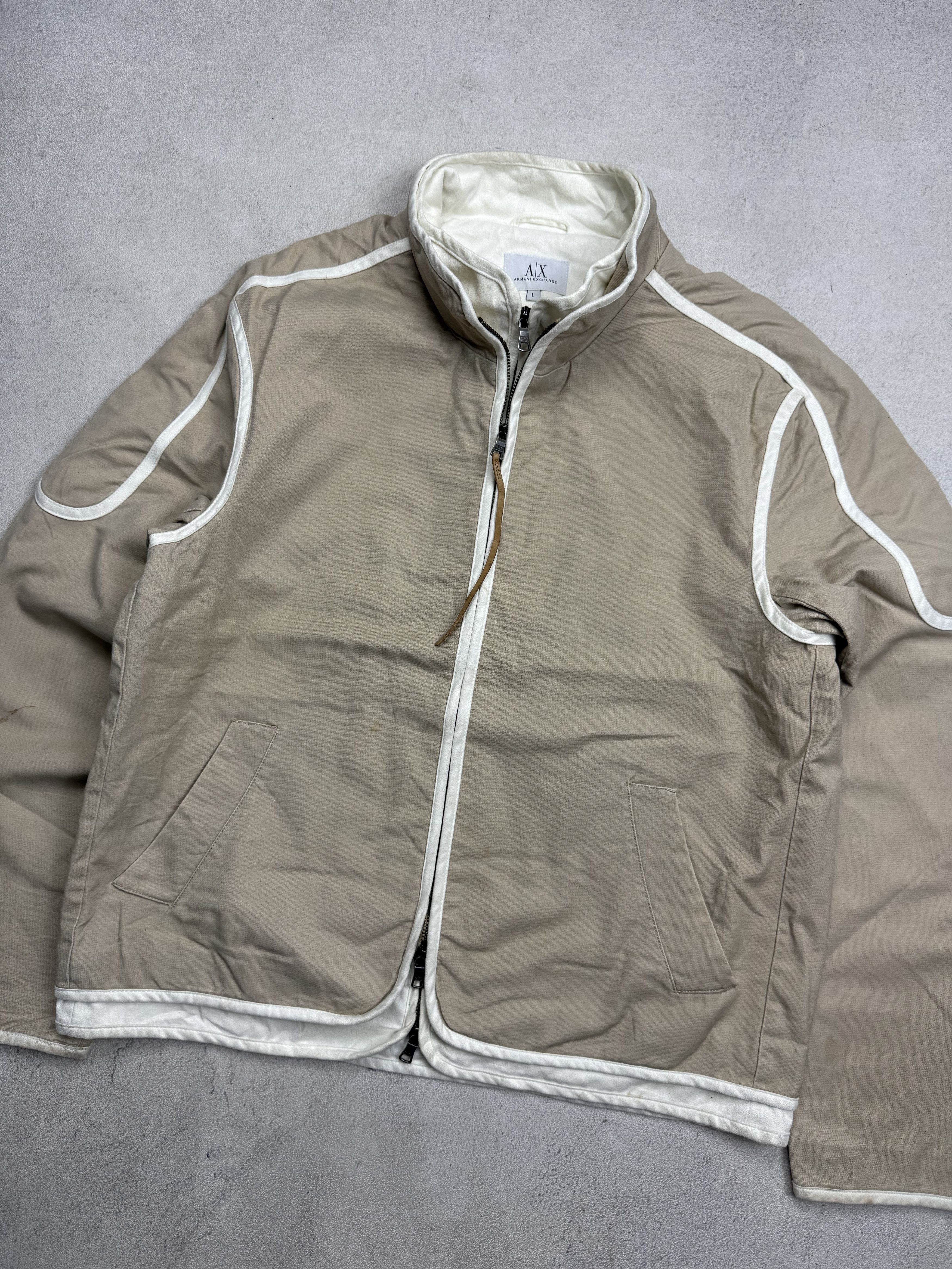 Armani Exchange Armani Exchange Double Zipper Jacket Size US L / EU 52-54 / 3 - 3 Thumbnail
