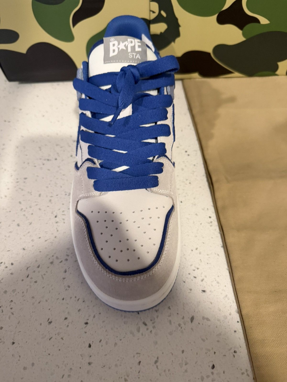 Bape Bape Sk8stas #5 Blue Size US 12 / EU 45 - 2 Thumbnail