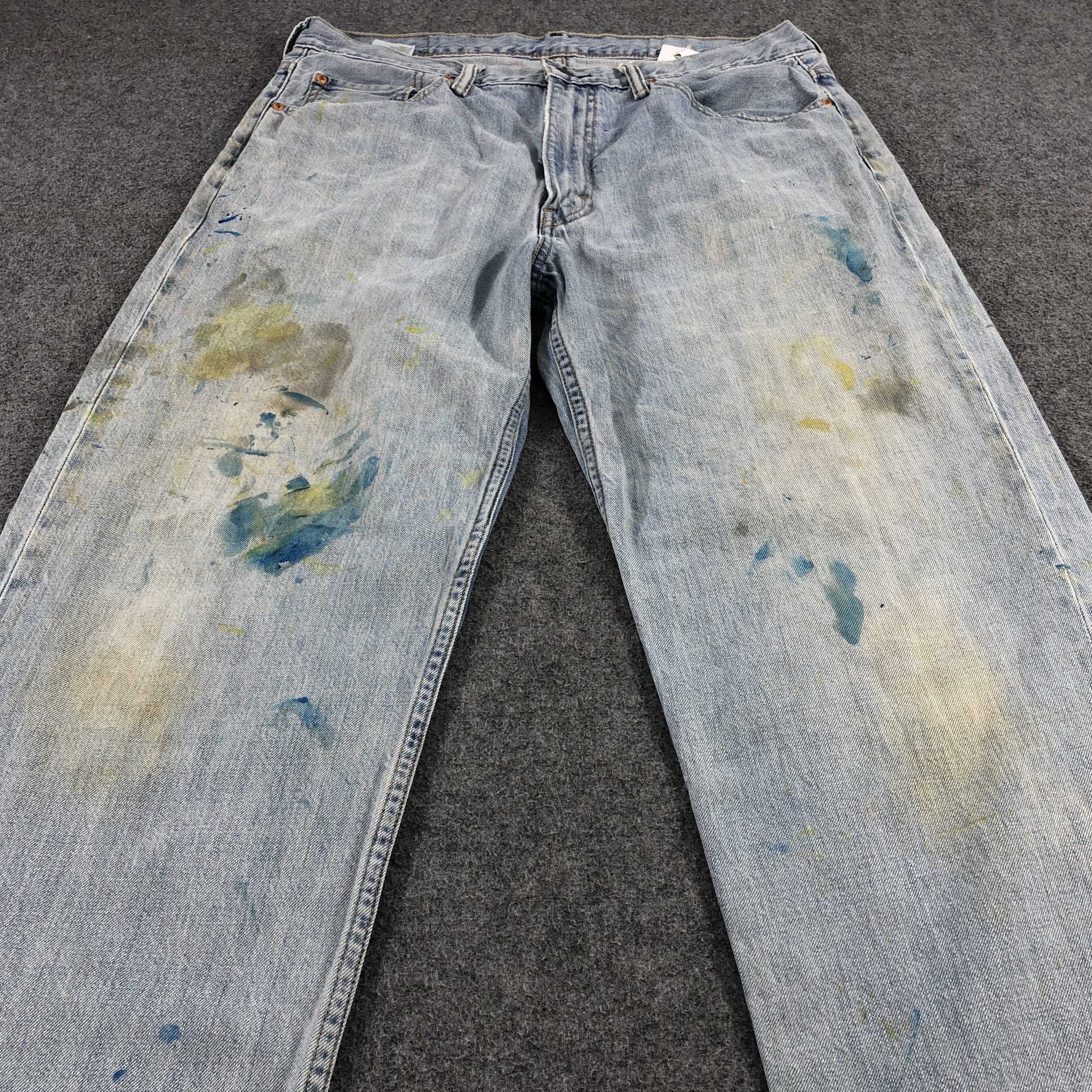 Levi's × Vintage Vintage Blue Wash Levis 550 Painter Jeans-JM1703 Size US 36 / EU 52 - 3 Thumbnail