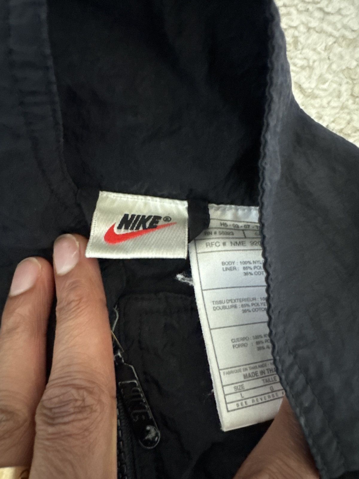 Nike Nike Air Vintage Windbreaker Size US L / EU 52-54 / 3 - 1 Thumbnail