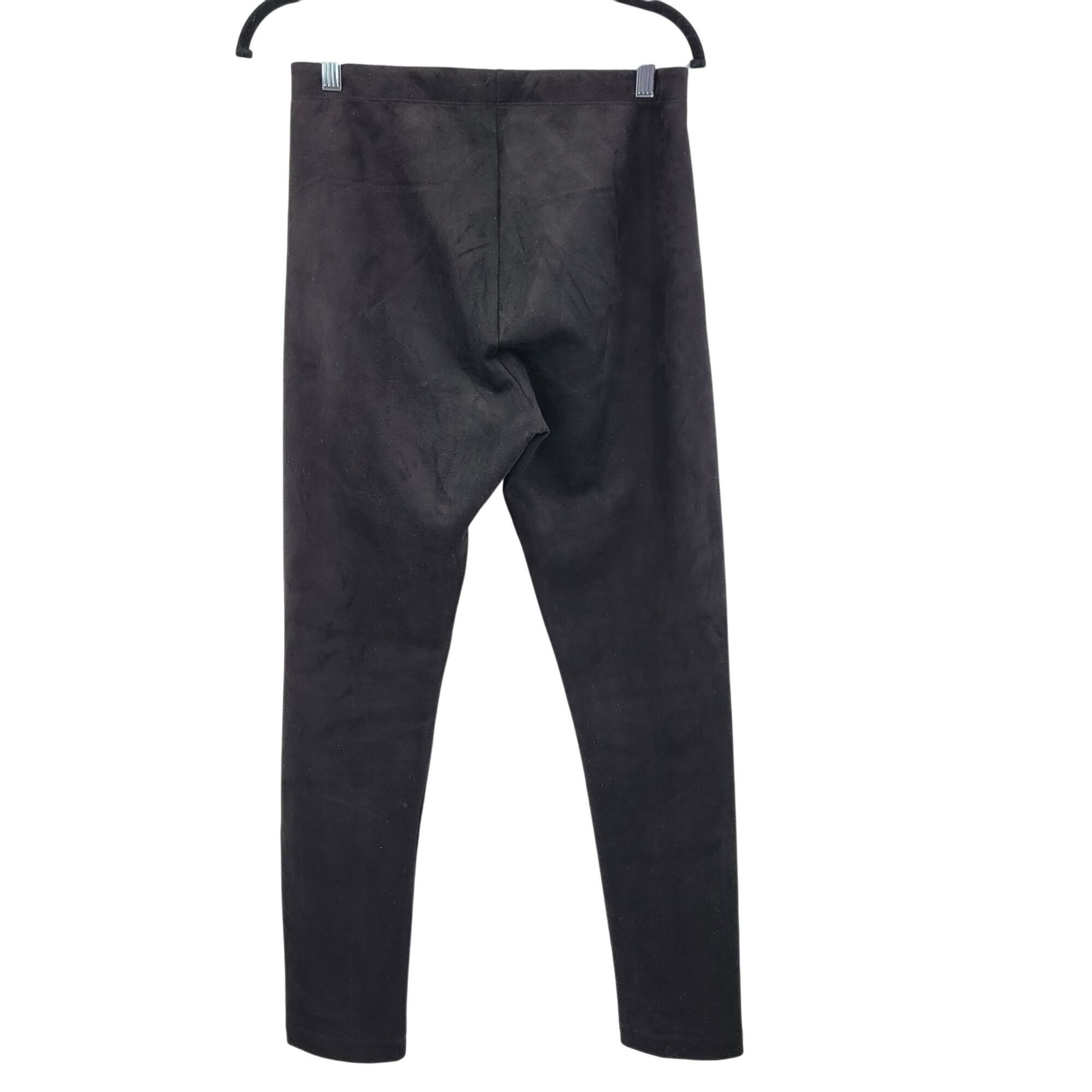 Designer Revolves BCBGMAXAZRIA Faux Suede High-Waisted Mason Leggings Size 30" / US 8 / IT 44 - 8 Thumbnail