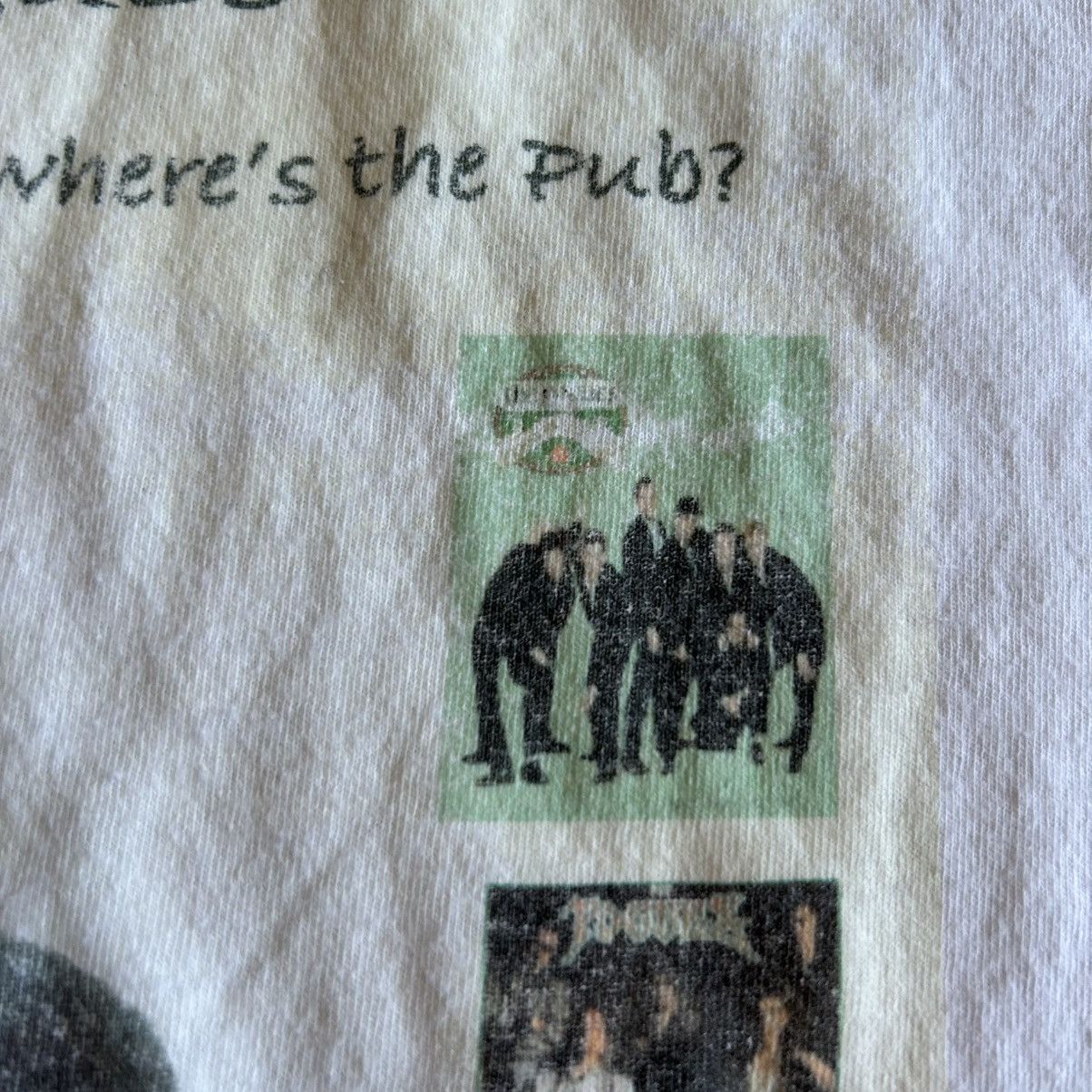 Band Tees 90s Vintage The Pogues Shane MacGowan Irish Punk Band Tee L Size US L / EU 52-54 / 3 - 6 Thumbnail