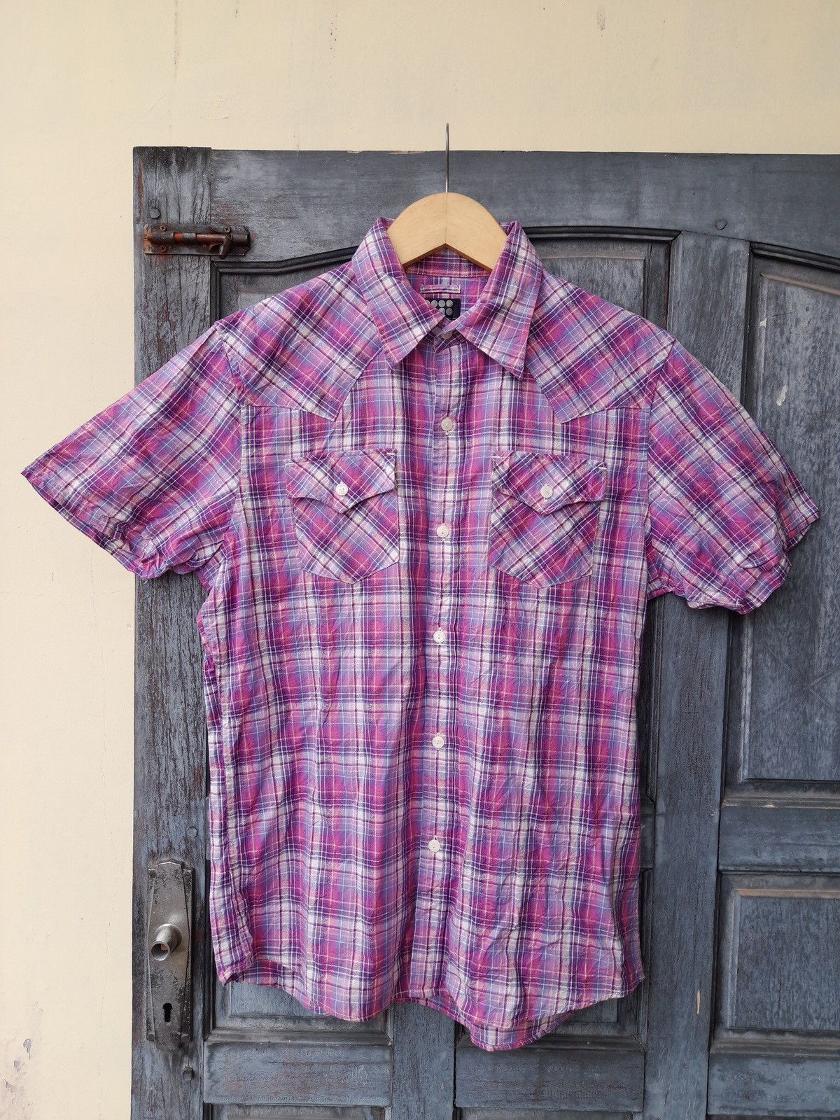 Takeo Kikuchi Takeo Kikuchi Button Up Classic Palid Japanese Y2k Style Size US M / EU 48-50 / 2 - 1 Thumbnail