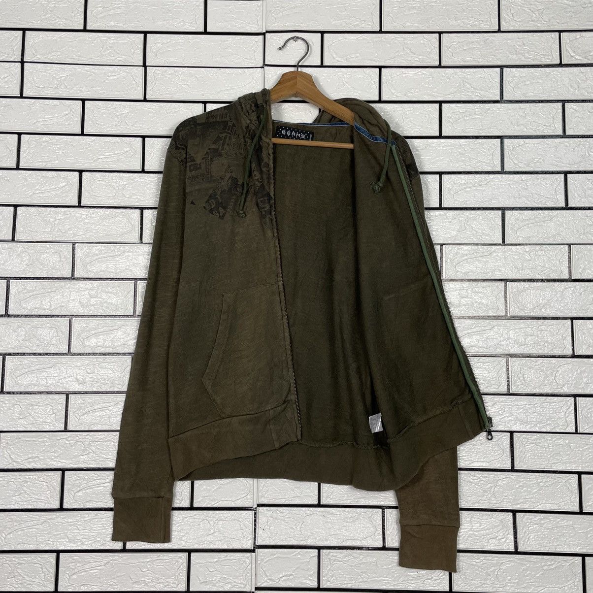 Beams Japan Nice Design Beams Zipper Hoodie Size US S / EU 44-46 / 1 - 10 Thumbnail