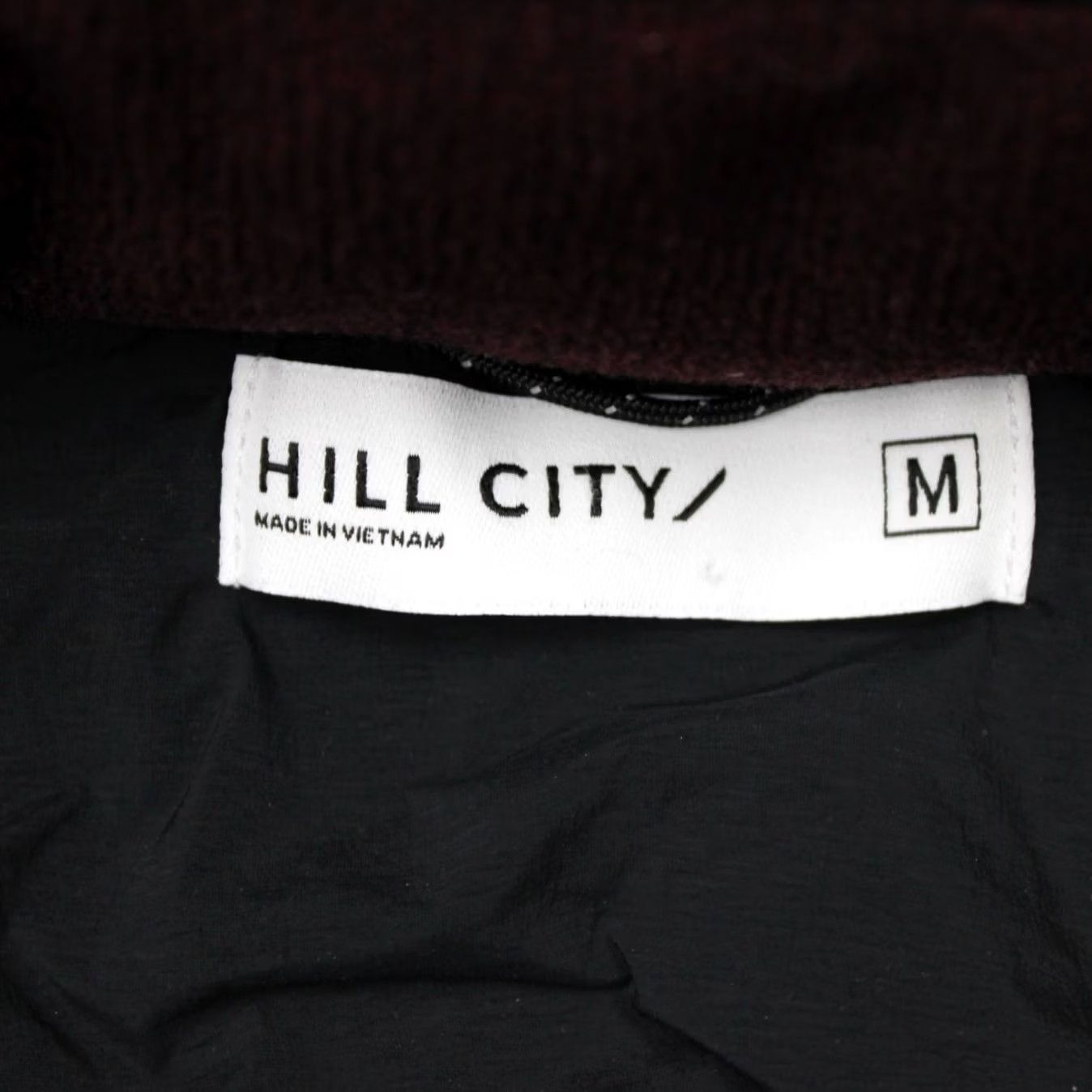 Vintage Hill City Vest Mens Medium Burgundy Fleece Zip Pockets Casual T Snap Pullover Size US M / EU 48-50 / 2 - 7 Thumbnail