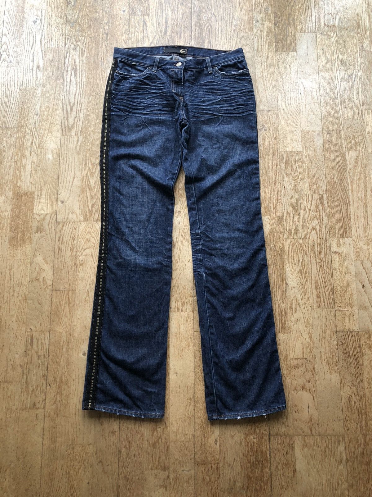 JUST CAVALLI VINTAGE QUALITY BOOTCUT DENIM JEANS