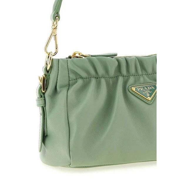 Prada PRADA Aquamarine Nappa Leather Crossbody Bag New & Authentic Size ONE SIZE - 3 Thumbnail