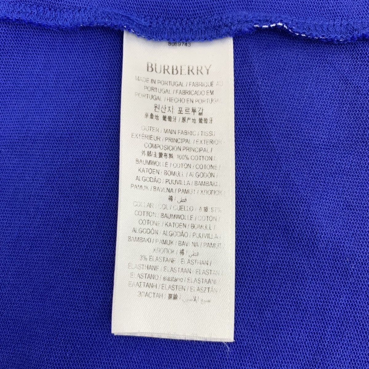Burberry Burberry Equestrian Knight Print Short Sleeve T-shirt K26WX Size US L / EU 52-54 / 3 - 7 Thumbnail