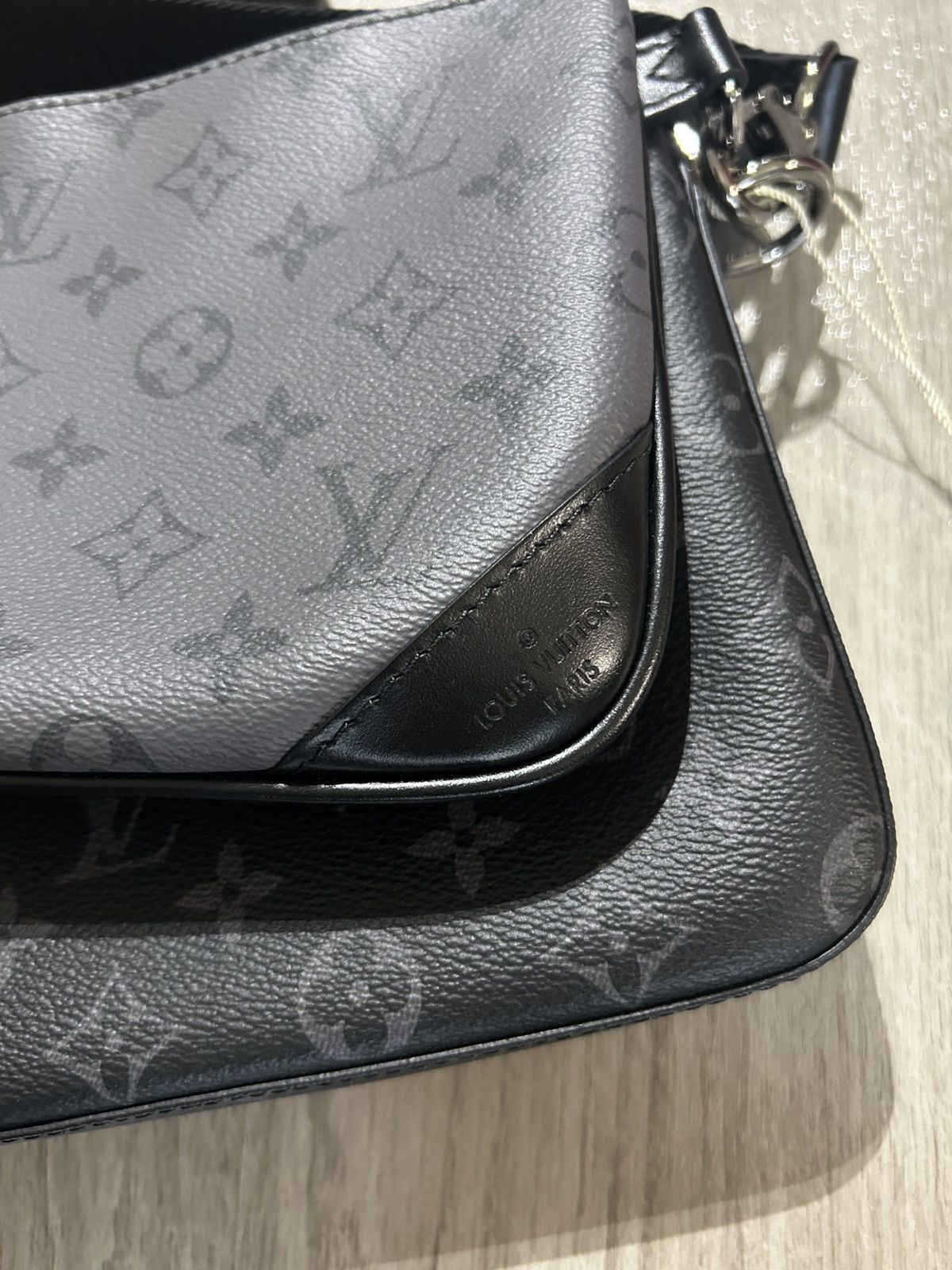 Louis Vuitton Louis vuitton trio messenger bag crossbody monogram eclipse Size ONE SIZE - 4 Thumbnail