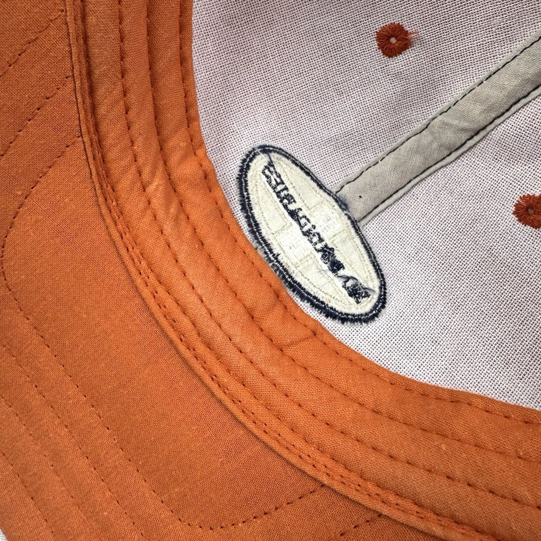 Vintage VINTAGE No Boundaries Baseball Cap Hat Adult One Size Casual Y2K Hipster Punk Orange 90s Size ONE SIZE - 5 Thumbnail