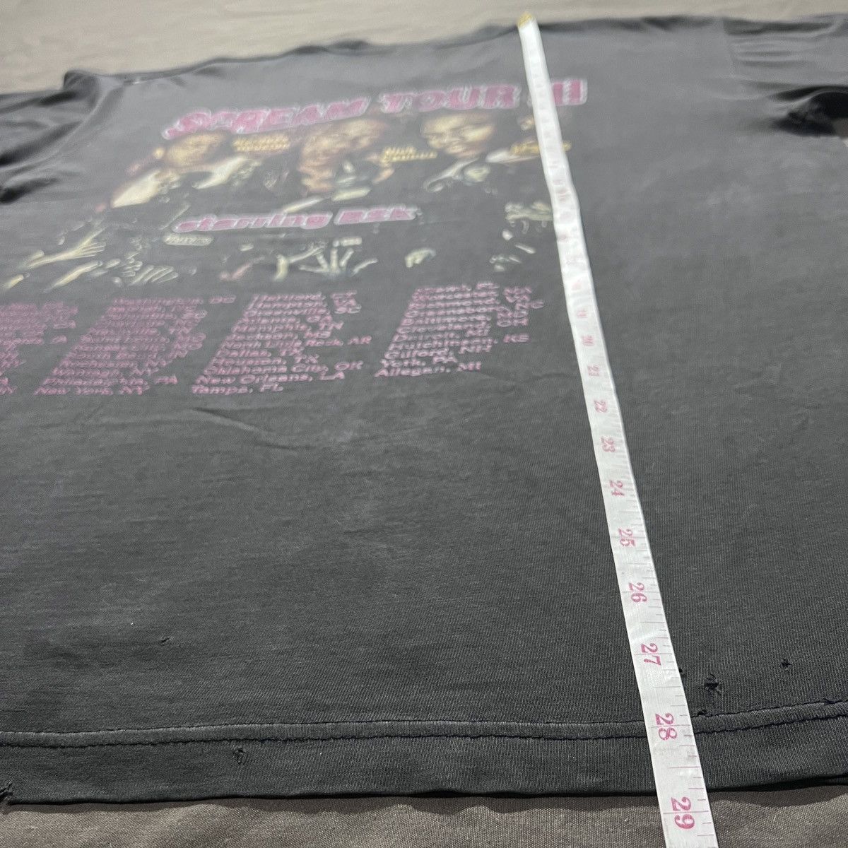 Rap Tees VINTAGE Y2K B2K SCREAM TOUR PROMO TEE FADED R&B HIPHOP Size US L / EU 52-54 / 3 - 22 Thumbnail