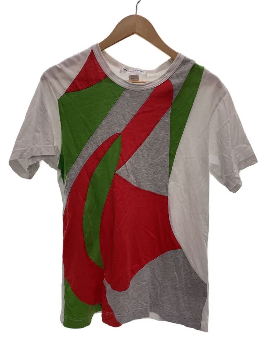 Comme des Garcons × Comme des Garcons SHIRT Reconstructed Patchwork Tee - Comme Des Garcons Size US L / EU 52-54 / 3 - 1 Thumbnail