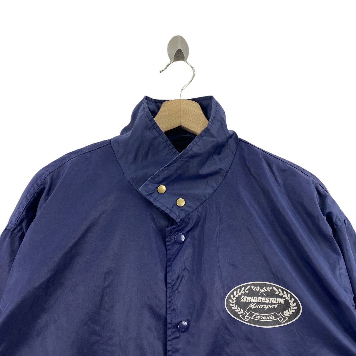 Other BRIDGESTONE MOTORSPORT Brand Print Racing F1 Windbreaker Size US XL / EU 56 / 4 - 4 Thumbnail