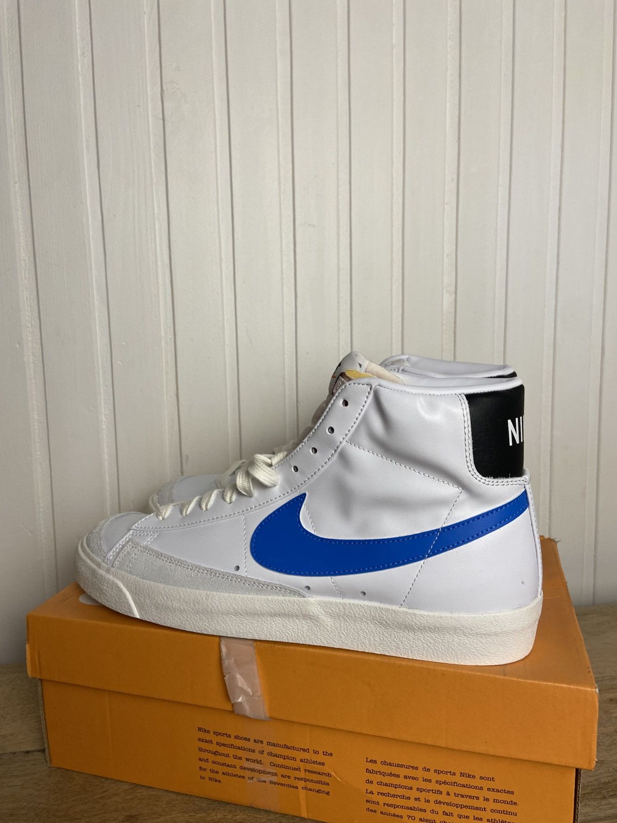 Nike New Nike Blazer Mid 77 Vintage Authentic White 11US Size US 11 / EU 44 - 6 Thumbnail