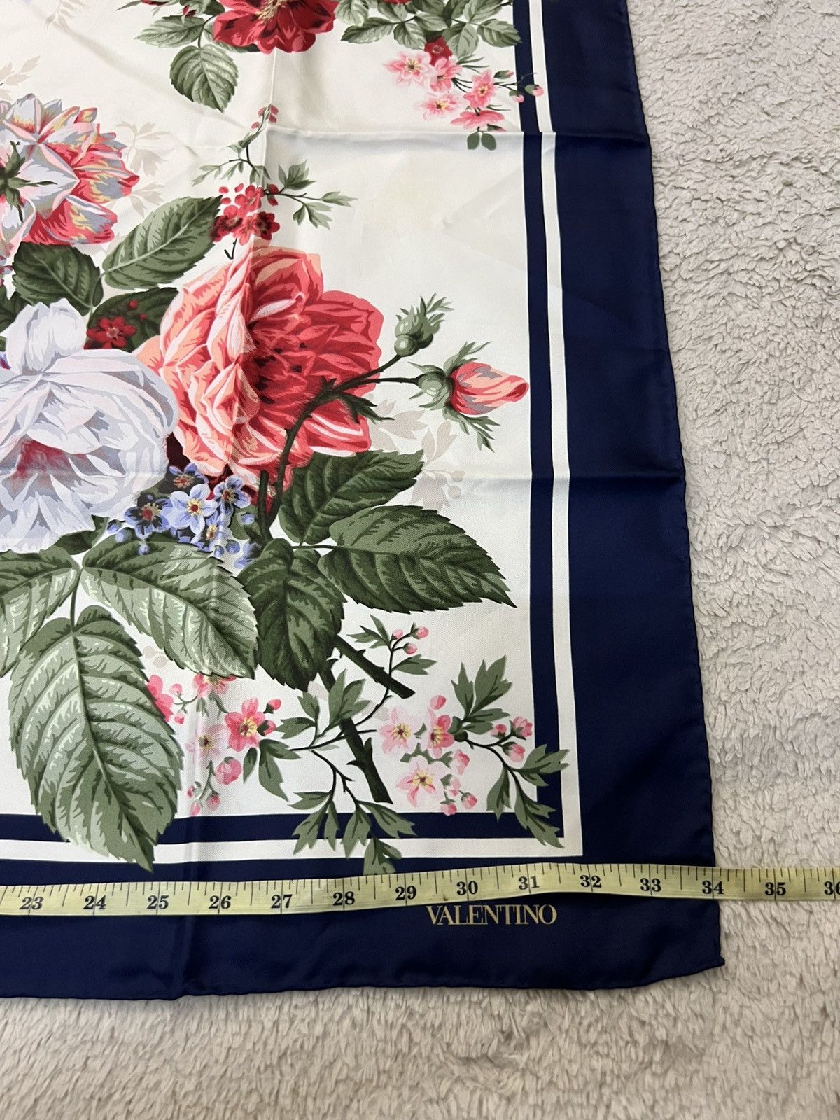 Valentino 100% Silk VALENTINO Scarf Size ONE SIZE - 7 Thumbnail