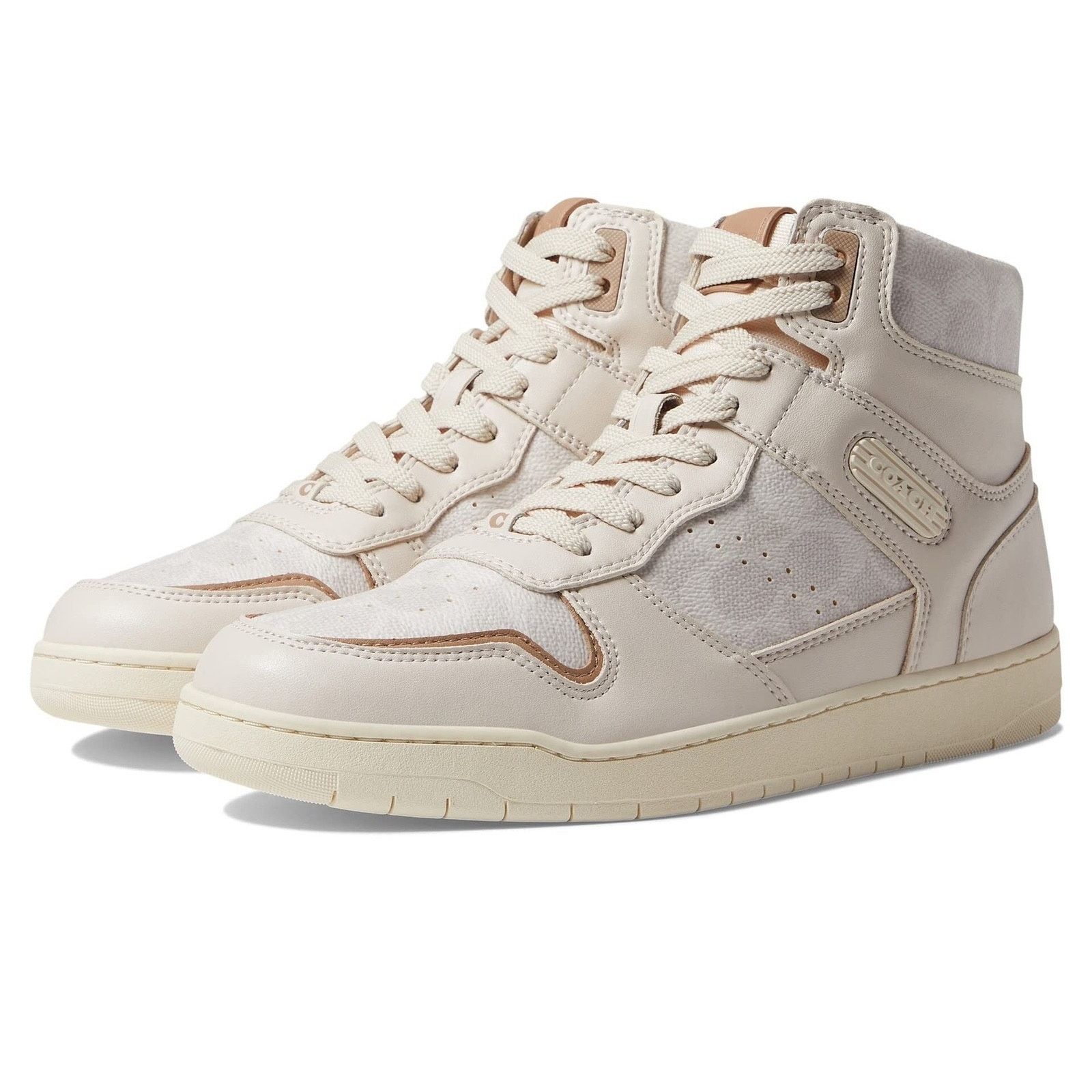 Coach Coach Hi Top Sneakers CD304 Canvas Women’s Sz 10B MSRP $229 Size US 10 / IT 40 - 3 Thumbnail