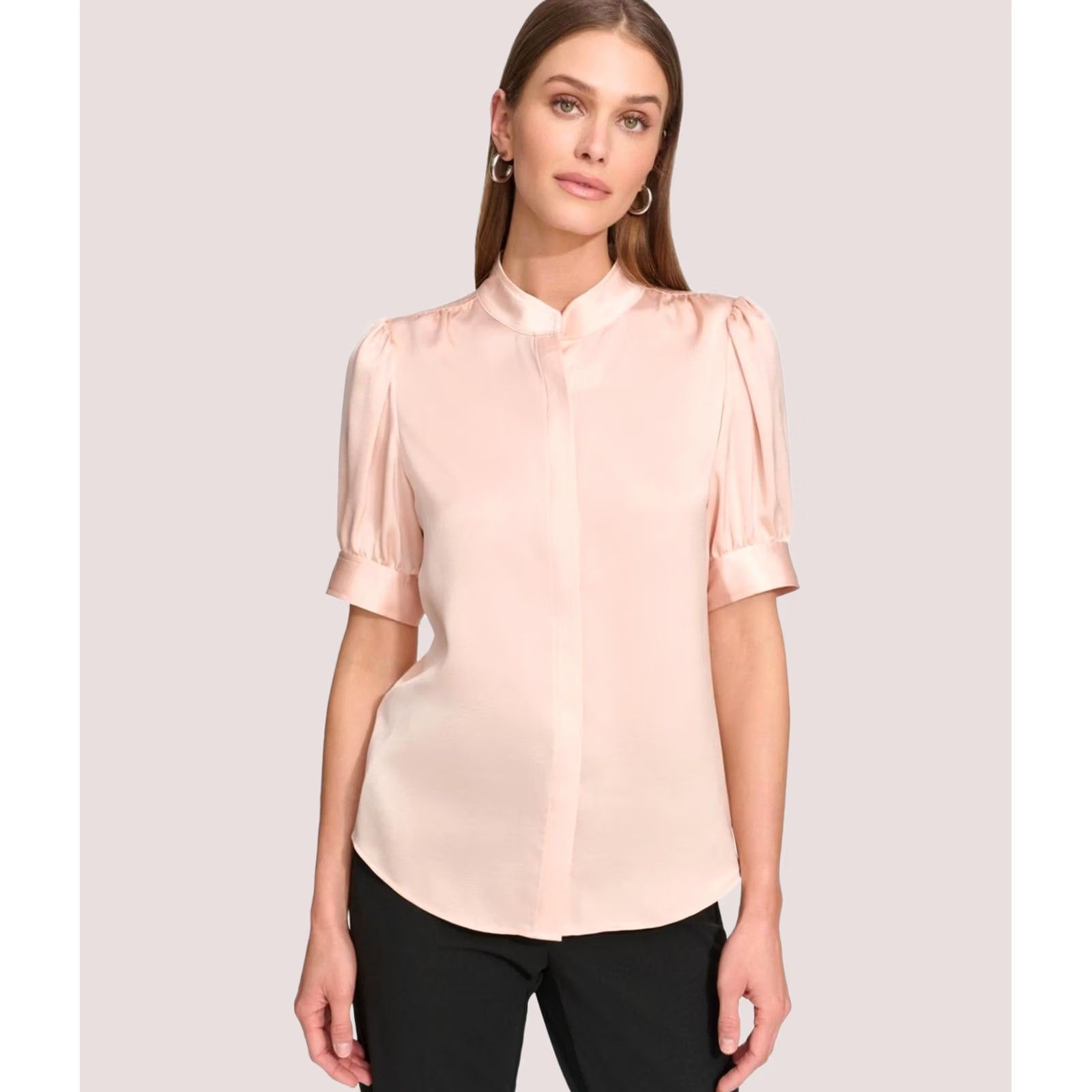 Calvin Klein Calvin Klein Womens Blouse peach XL Size XL / US 12-14 / IT 48-50 - 1 Thumbnail