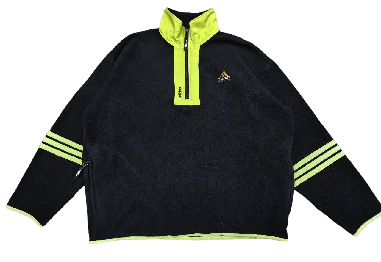 Adidas Vintage Adidas Fleece Sweatshirt Size US M / EU 48-50 / 2 - 1 Thumbnail