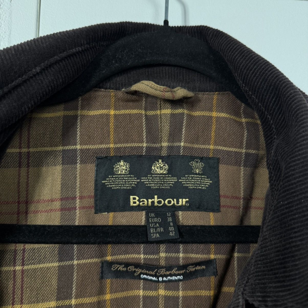 Barbour Vintage Barbour Waxed Trench Coat Jacket Size XS / US 0-2 / IT 36-38 - 7 Thumbnail