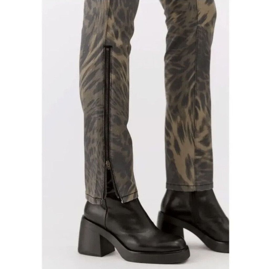 Bdg Urban Outfitters BDG Ankle-Zip Skinny Print Size 26. B20 Size 26" / US 2 / IT 38 - 2 Thumbnail