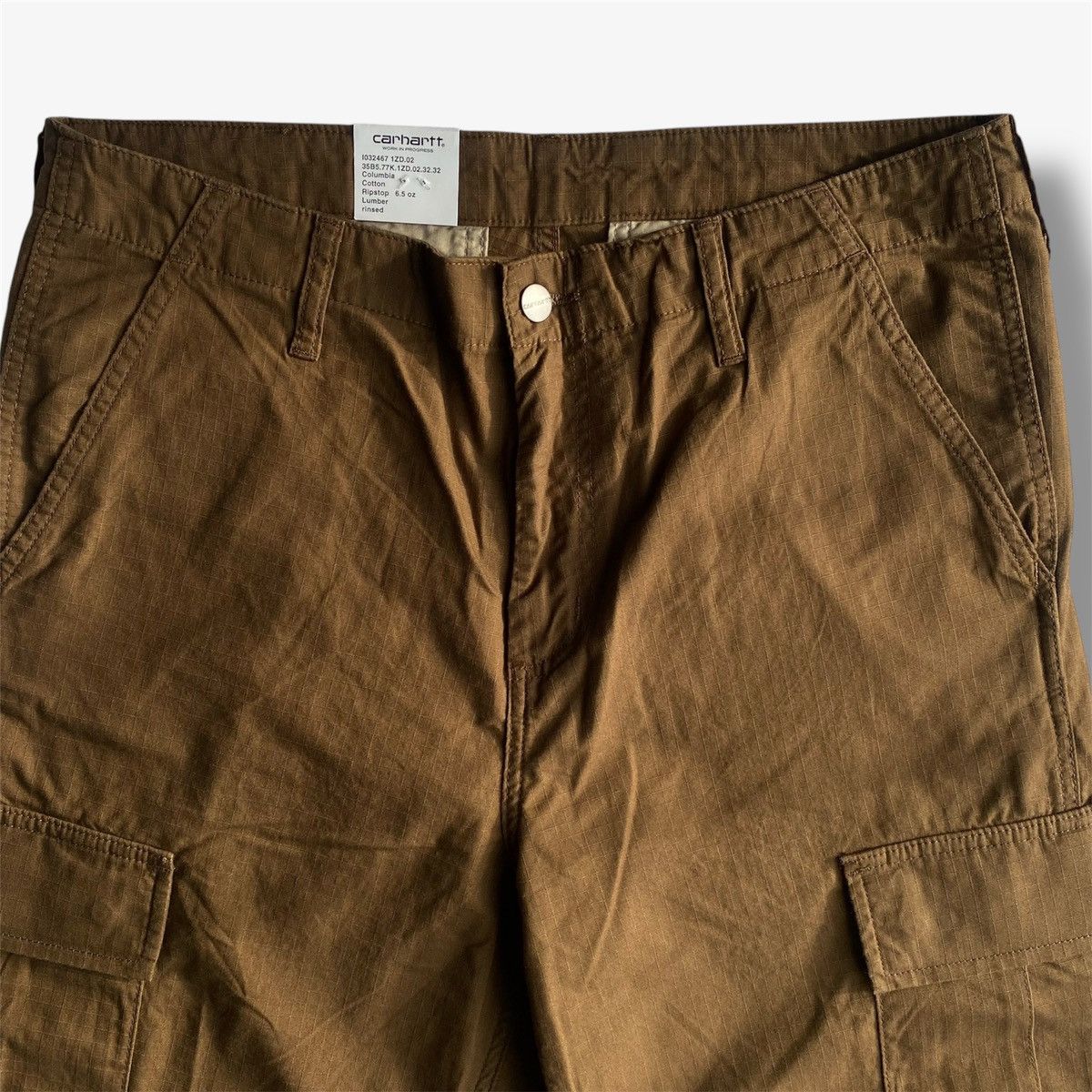 Carhartt Carhartt Regular Cargo Pants Brown Size US 31 - 9 Thumbnail
