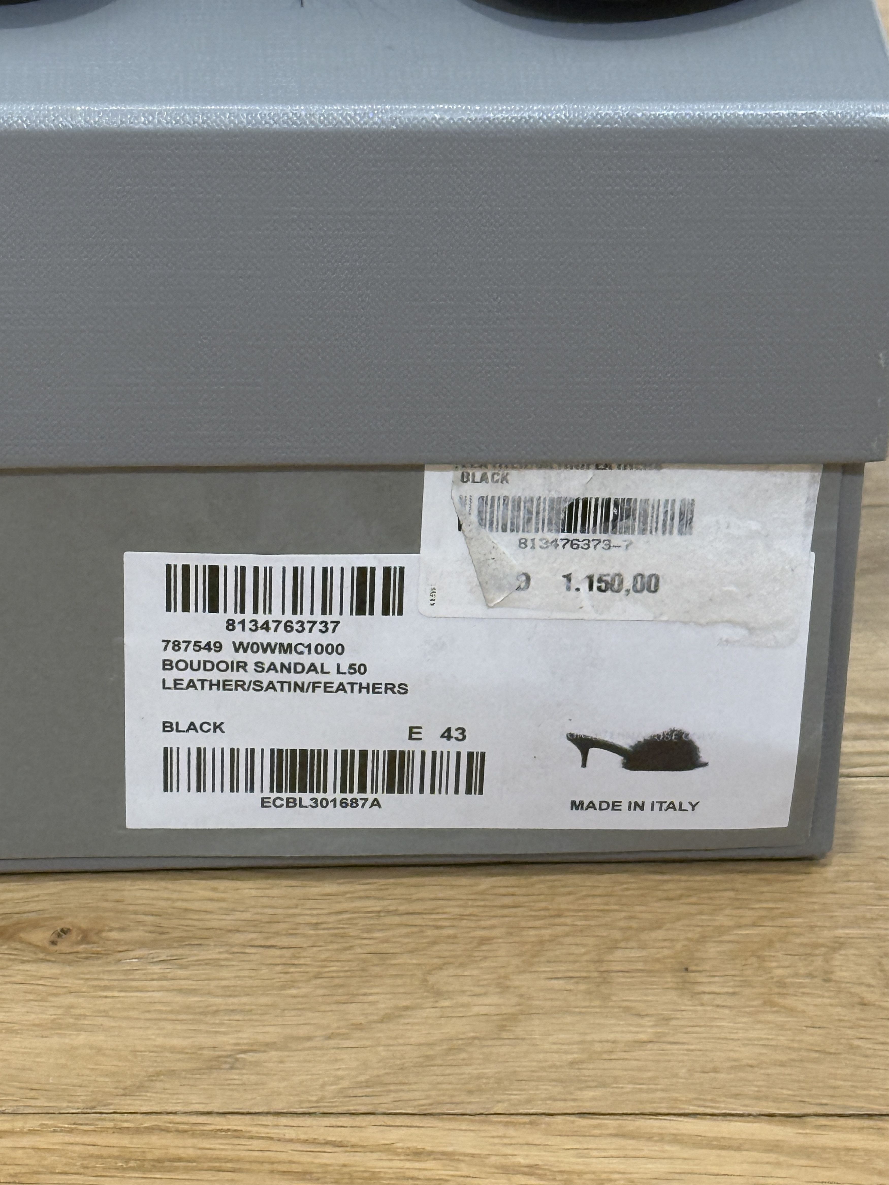 Balenciaga Boudoir Sandals Size US 10 / EU 43 - 5 Thumbnail
