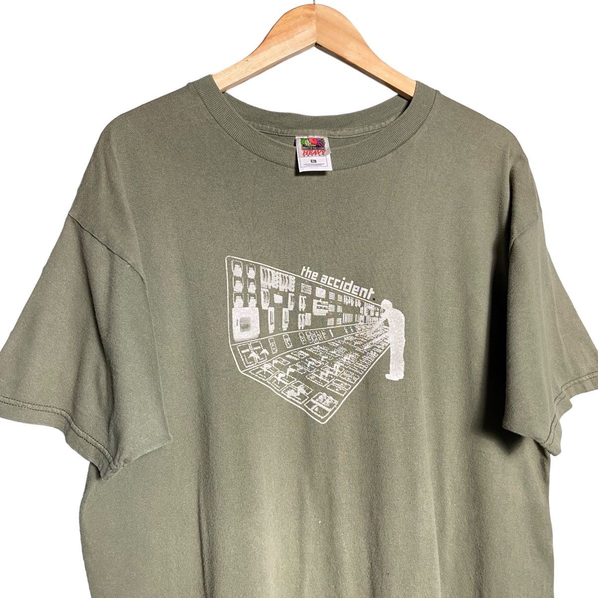Band Tees Vintage 90s The Accident Hardcore Punk Band Tee Size US XL / EU 56 / 4 - 1 Thumbnail