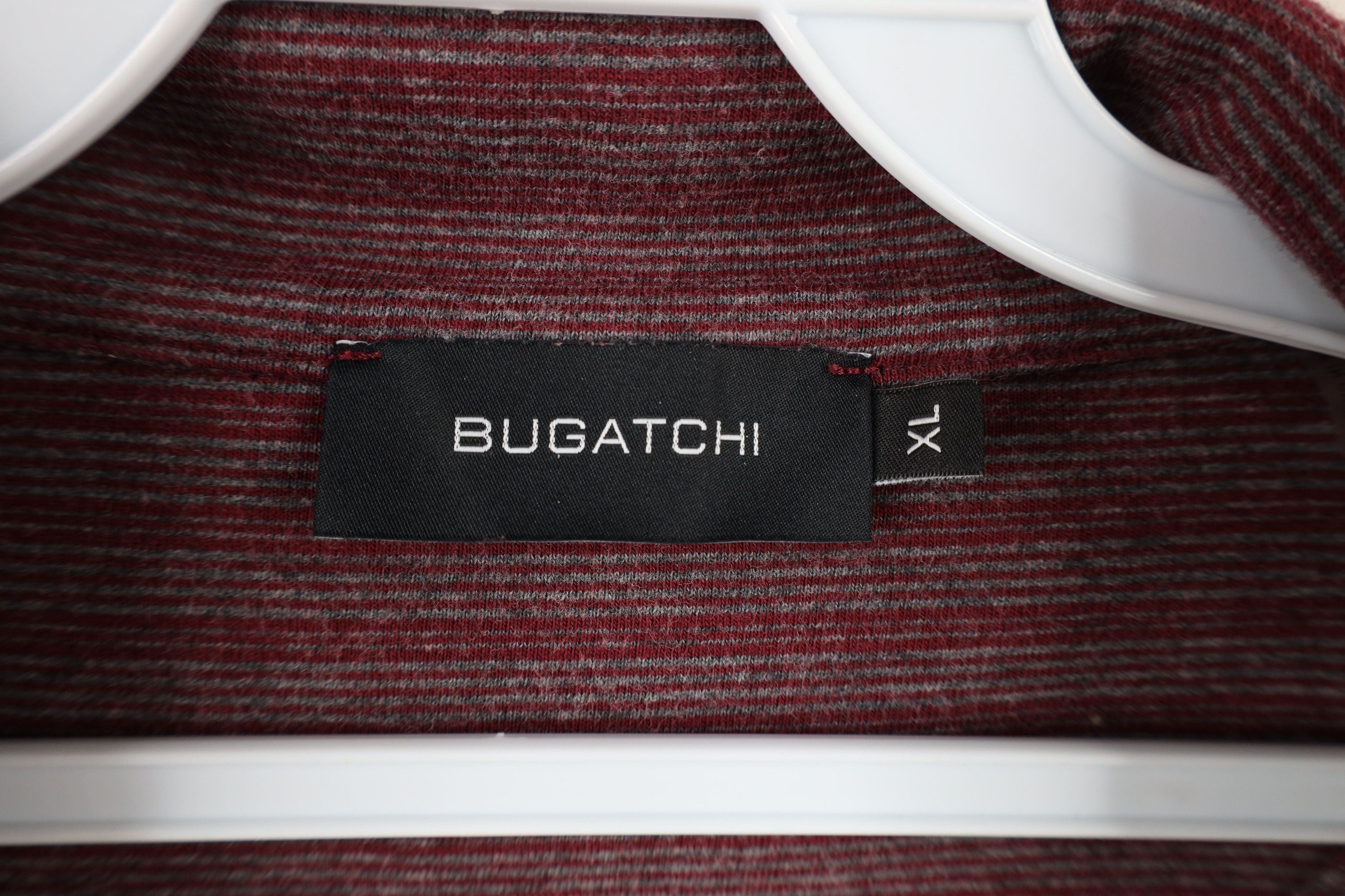 Vintage Bugatchi Uomo Blank Reversible Half Zip Pullover Sweater Red Size US XL / EU 56 / 4 - 5 Thumbnail