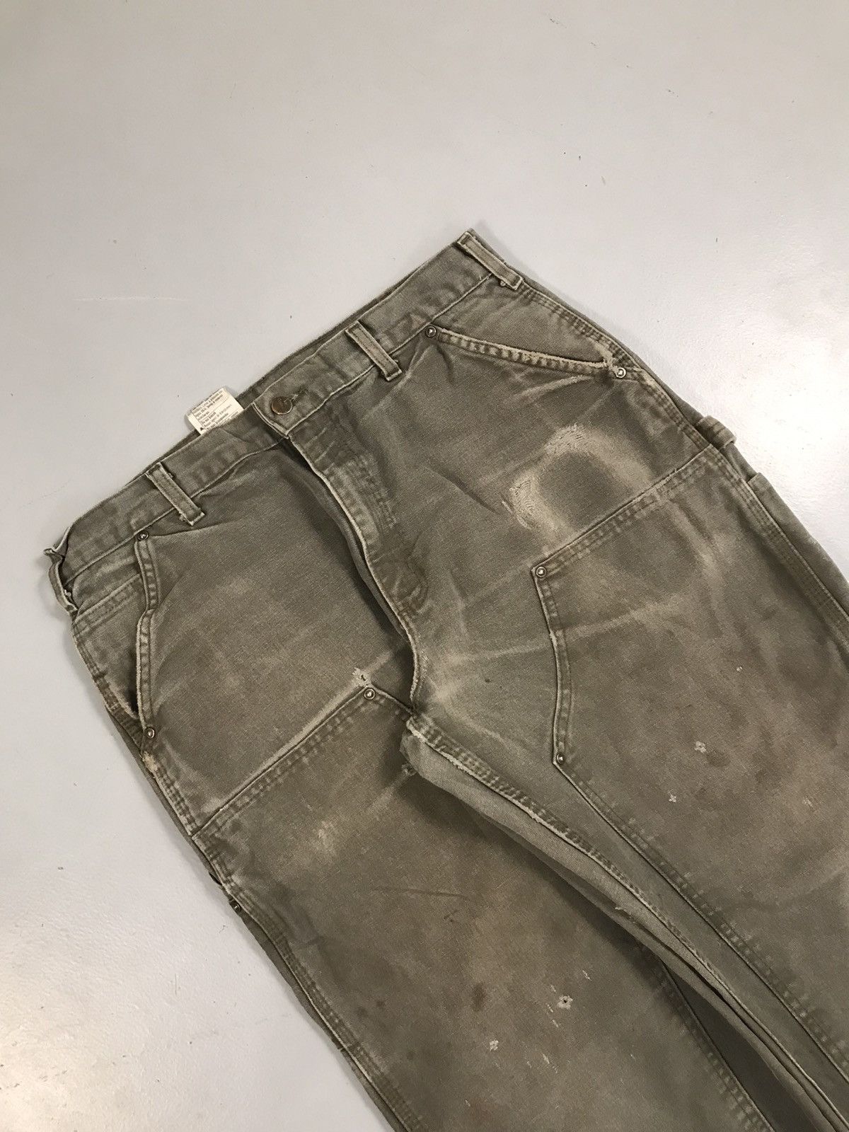 Carhartt Vintage Carhartt B01 Brn double knee workwear denim Size US 34 / EU 50 - 5 Thumbnail
