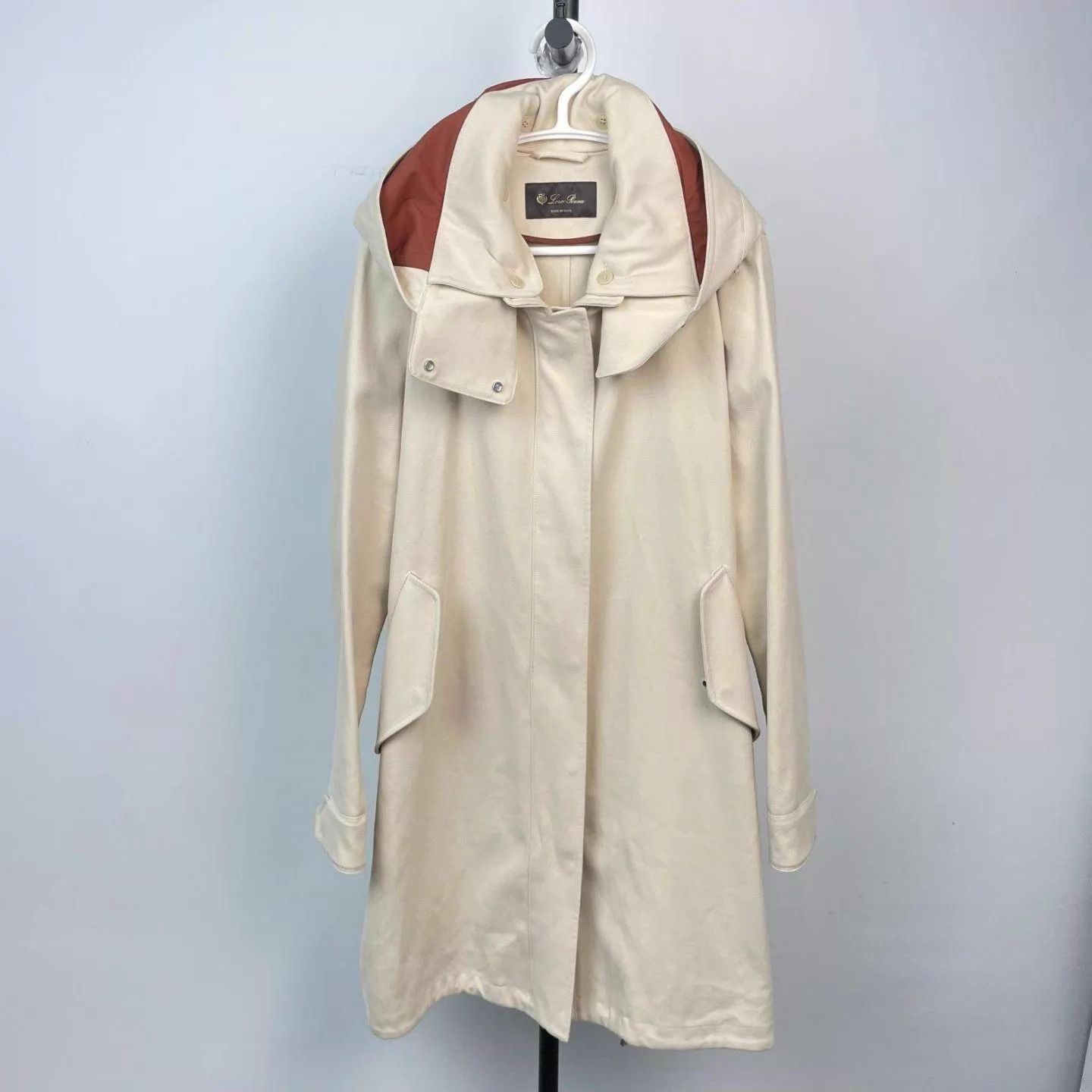 Loro Piana Loro Piana collared longline jacket Size L / US 10 / IT 46 - 1 Thumbnail