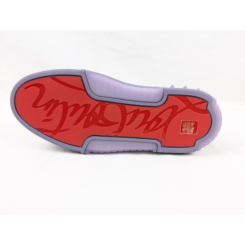 Christian Louboutin o1rshd1 Astroloubi Flat Low-Top Sneakers in Parme Size US 12 / EU 45 - 13 Thumbnail