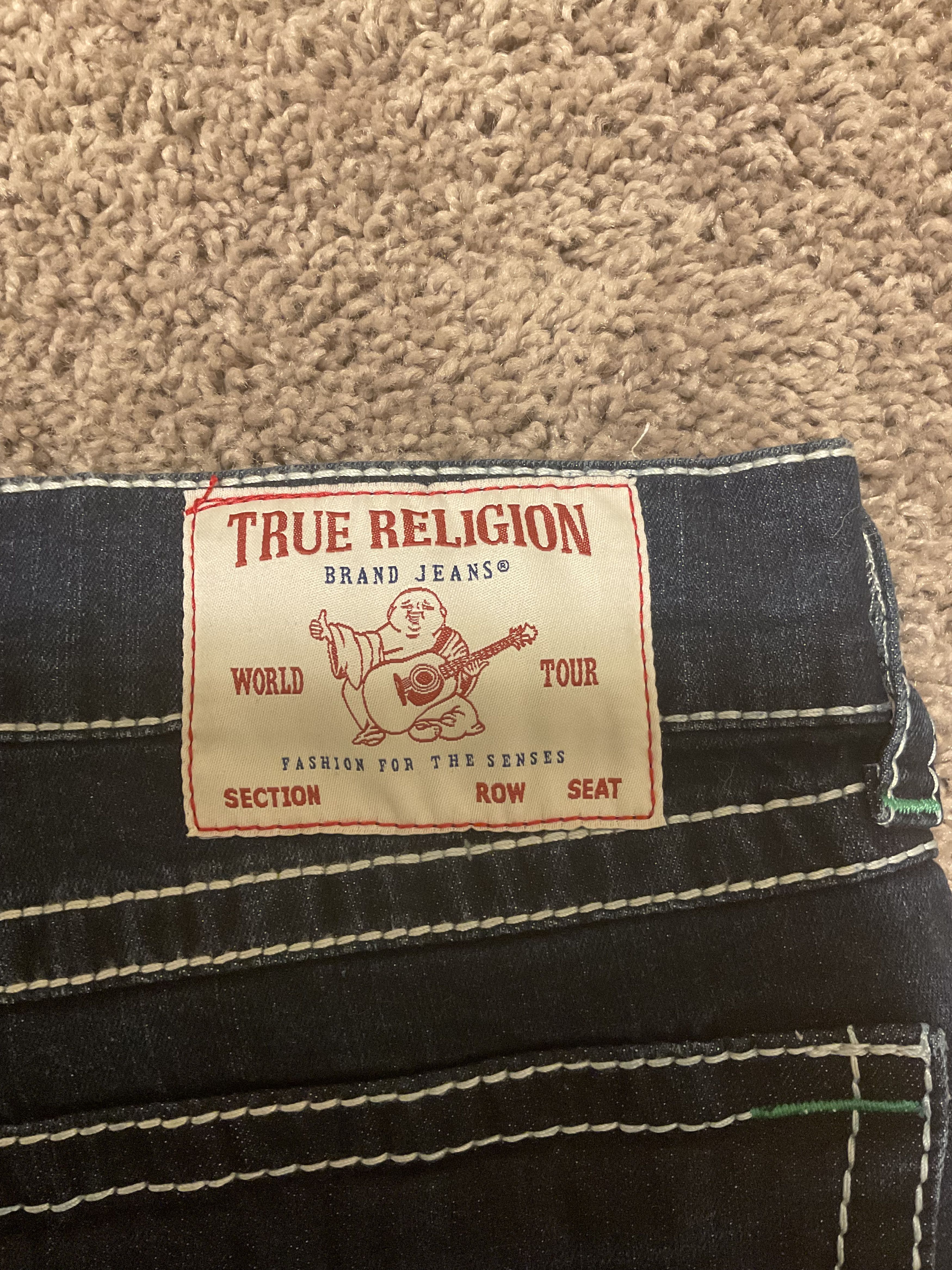 True Religion True Religion Geno Big Flap Slim Size US 33 - 5 Thumbnail