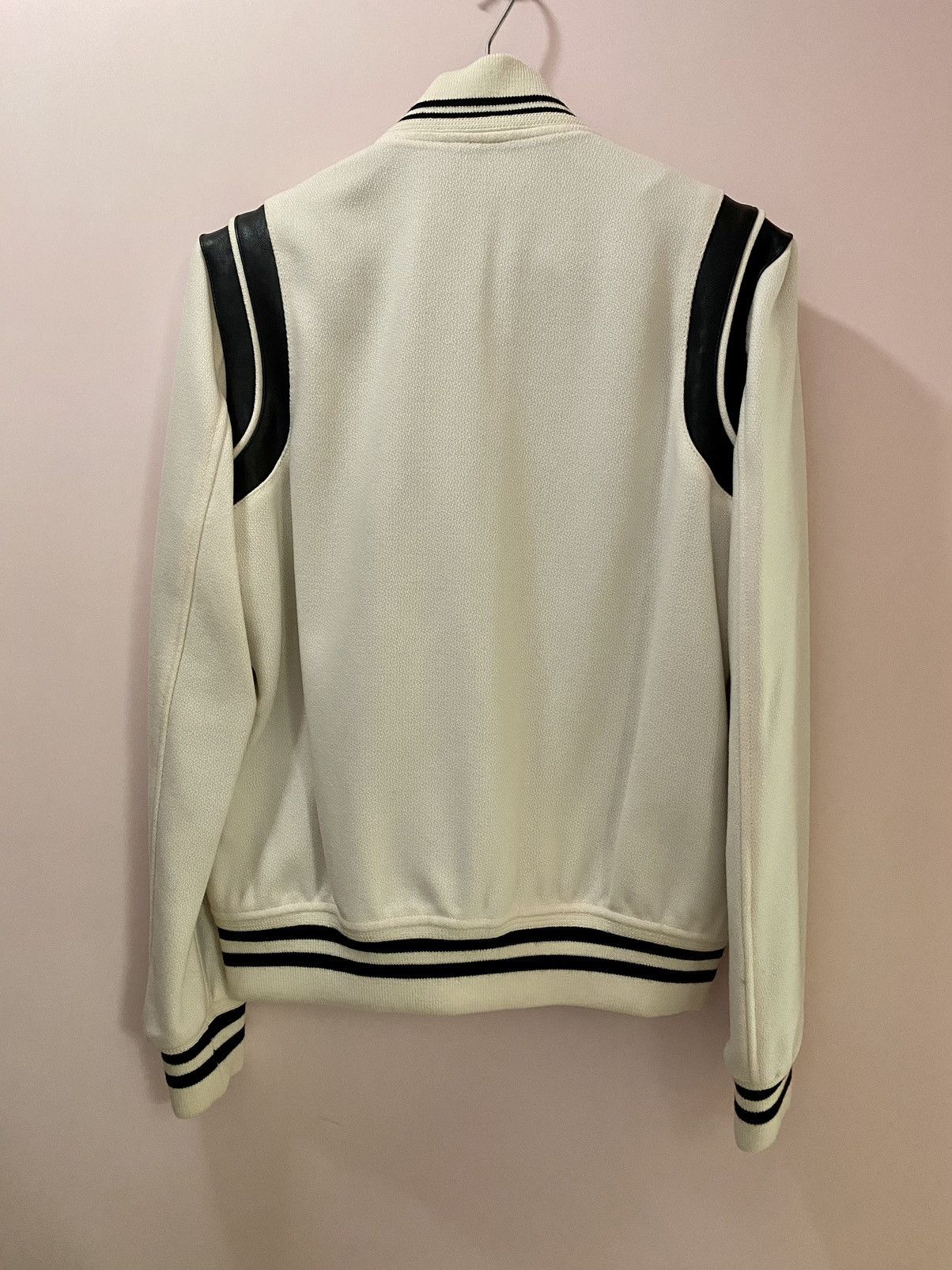 Saint Laurent Paris Saint Laurent white teddy bomber jacket 46 Size US S / EU 44-46 / 1 - 4 Thumbnail