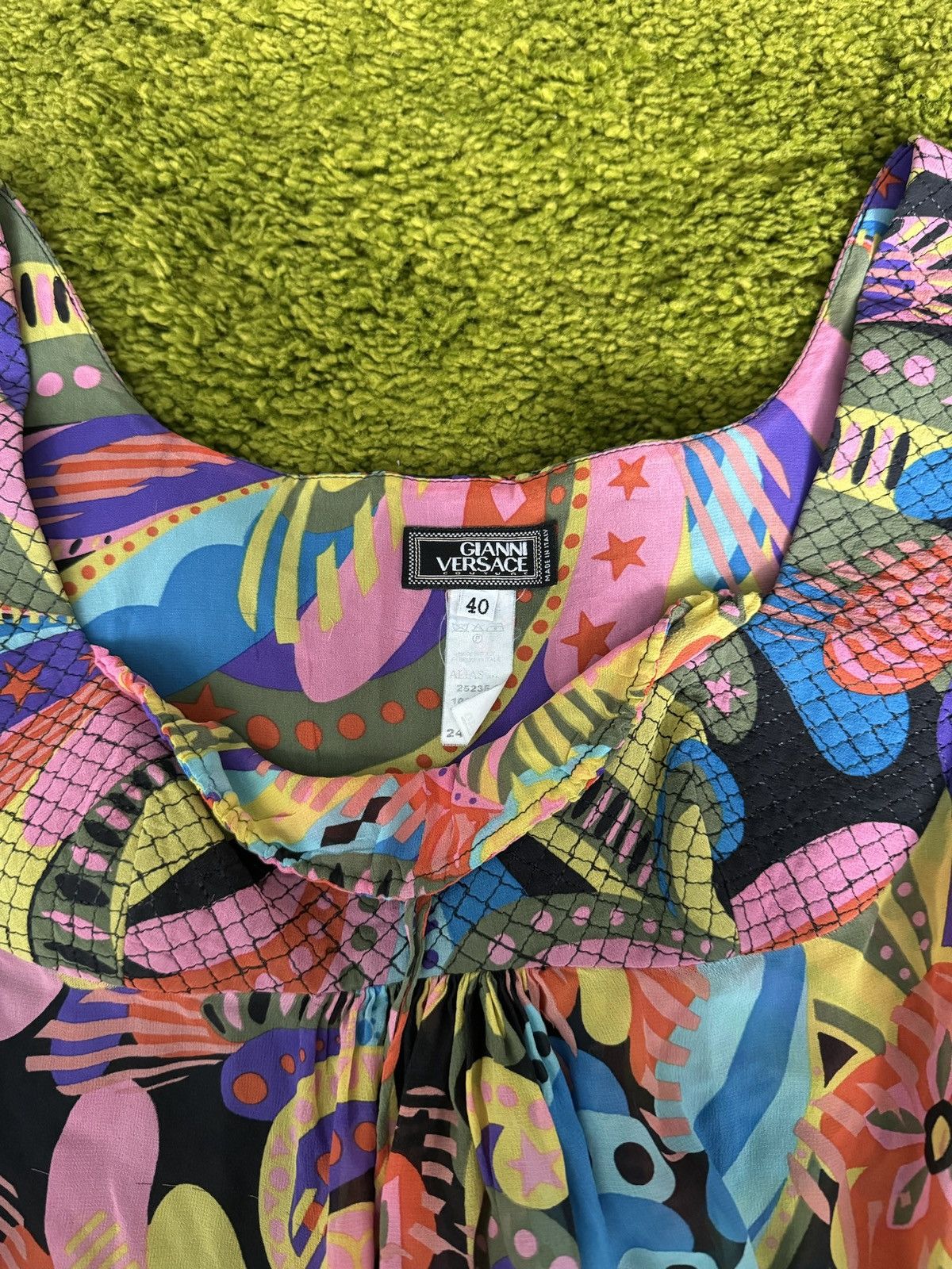 Versace Gianni Versace F/W 2002 Runway archive silk blouse Size S / US 4 / IT 40 - 11 Thumbnail