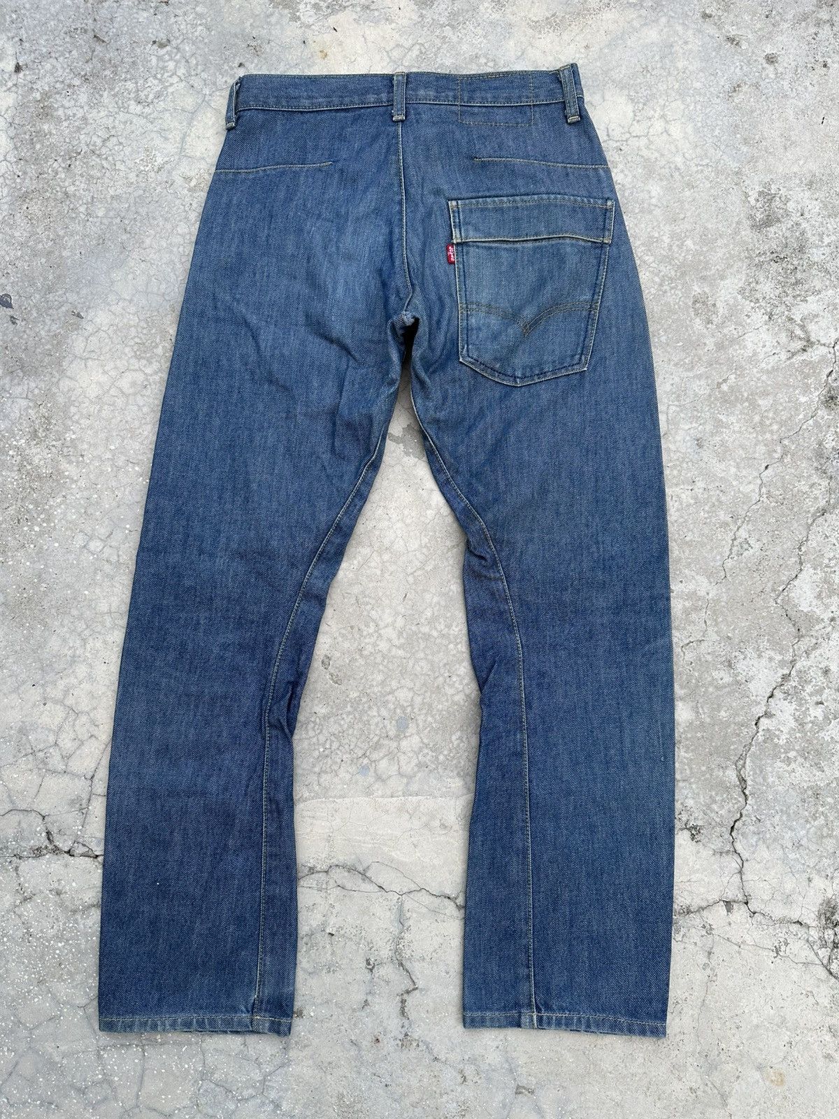 Levi's Vintage Levis Engineered Single Pocket Denim Jeans Size US 29 - 2 Thumbnail