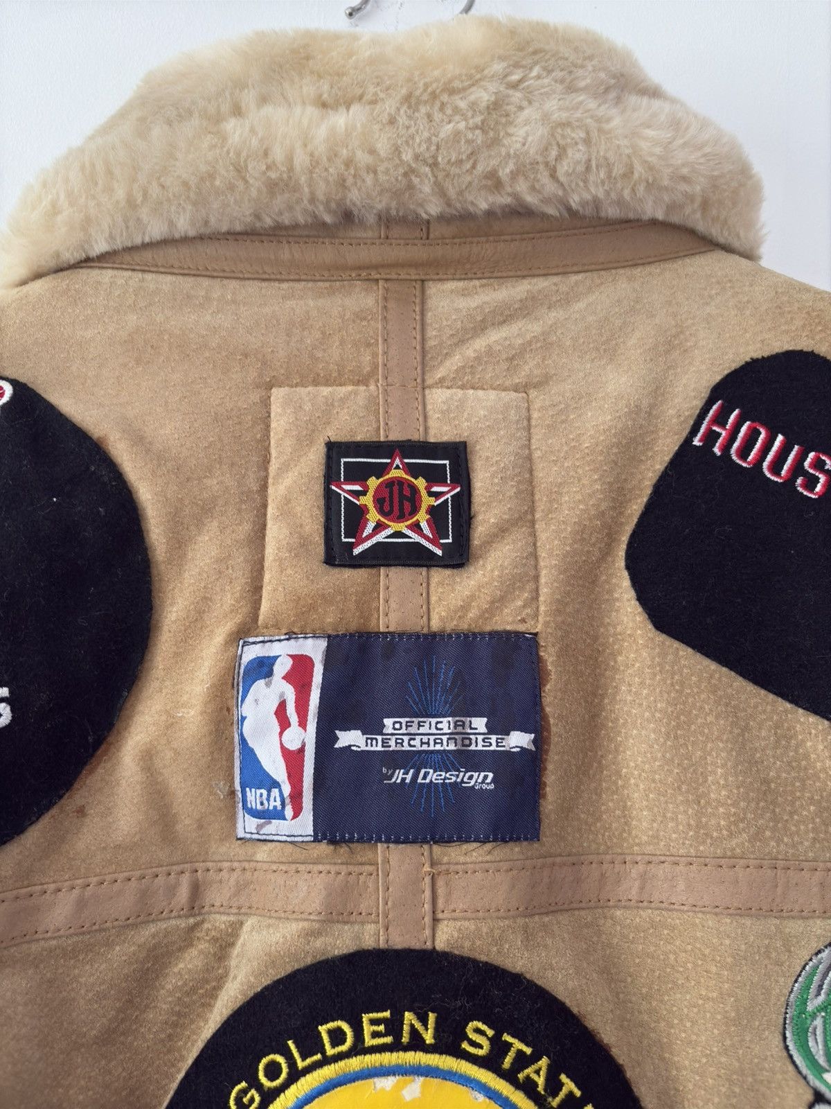 JH Design × Jeff Hamilton × NBA Rare Jeff Hamilton x Phat Farm NBA Leather Jacket – All Team Size US XXL / EU 58 / 5 - 8 Thumbnail