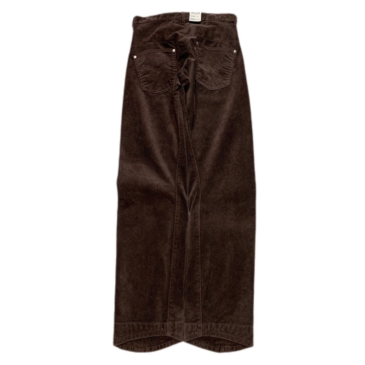 Levi's Vintage Clothing Y2k 00s vintage Deadstock Brown corduroy Levi denim trousers Size US 28 / EU 44 - 2 Thumbnail