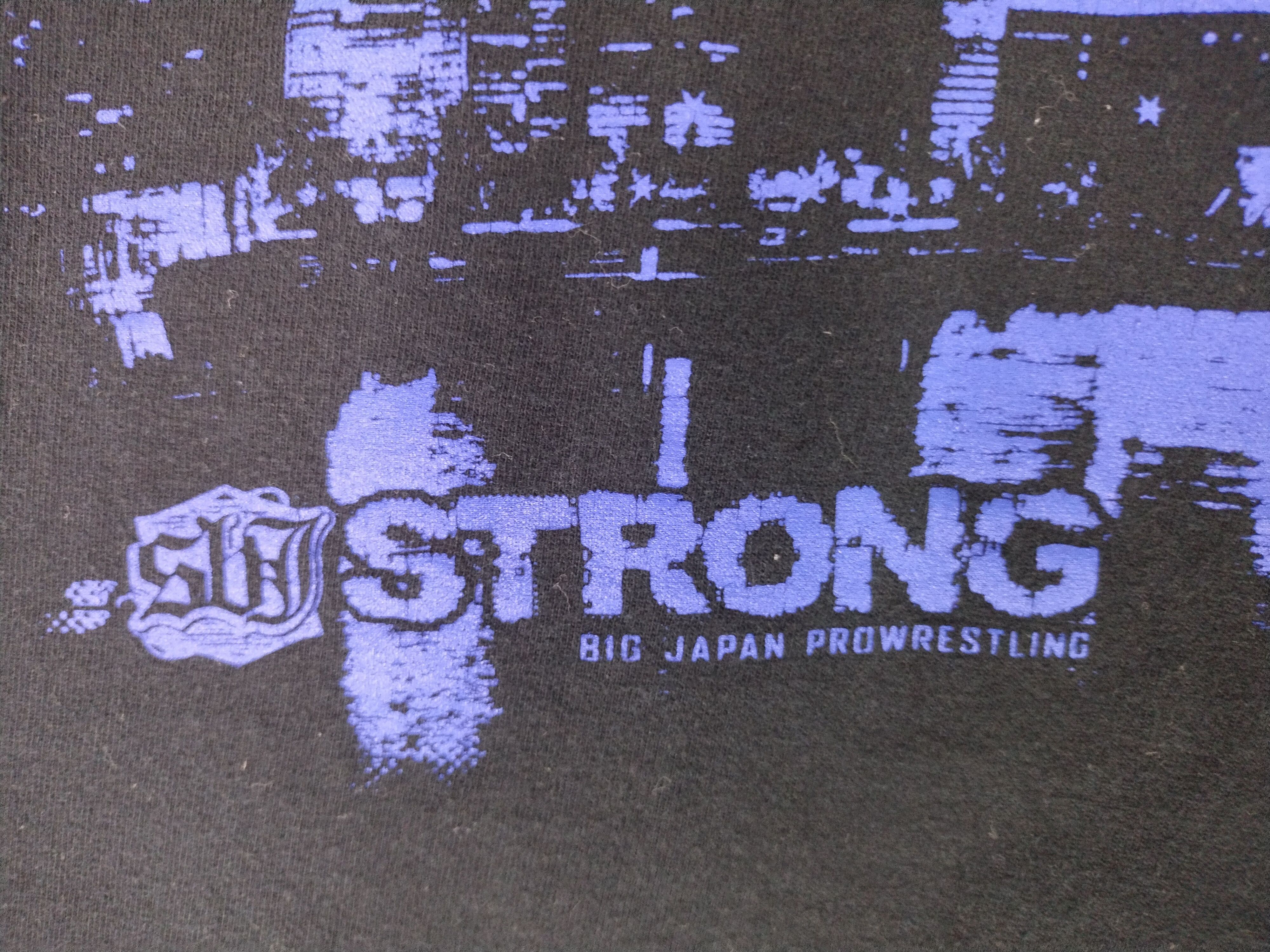 Japanese Brand Vintage Prowrestling Big Japan Death Match Rare Shirt Tee Size US L / EU 52-54 / 3 - 11 Thumbnail