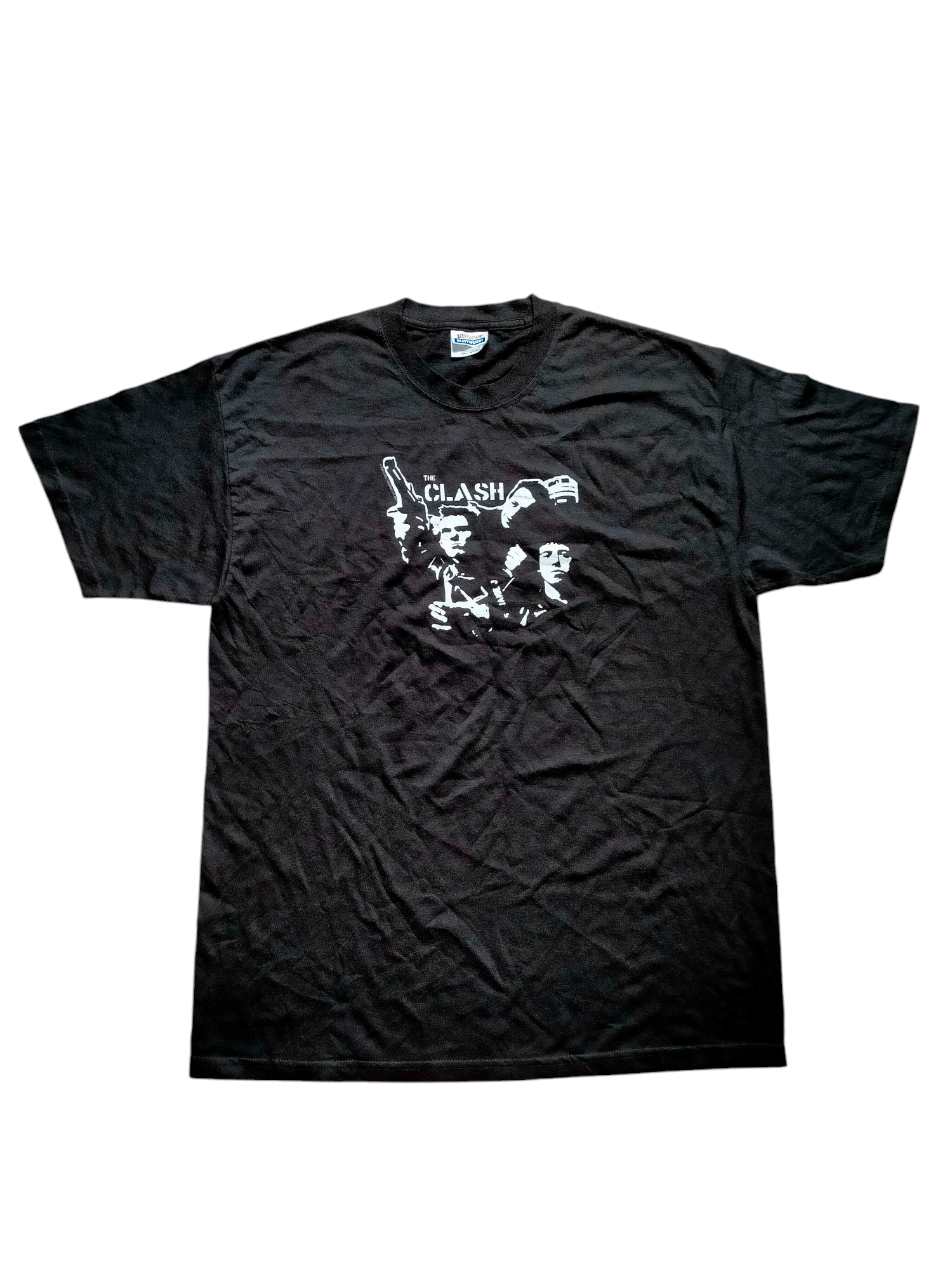 Band Tees × Vintage The Clash 2004 Tour Band tees Black tee Size US L / EU 52-54 / 3 - 2 Thumbnail